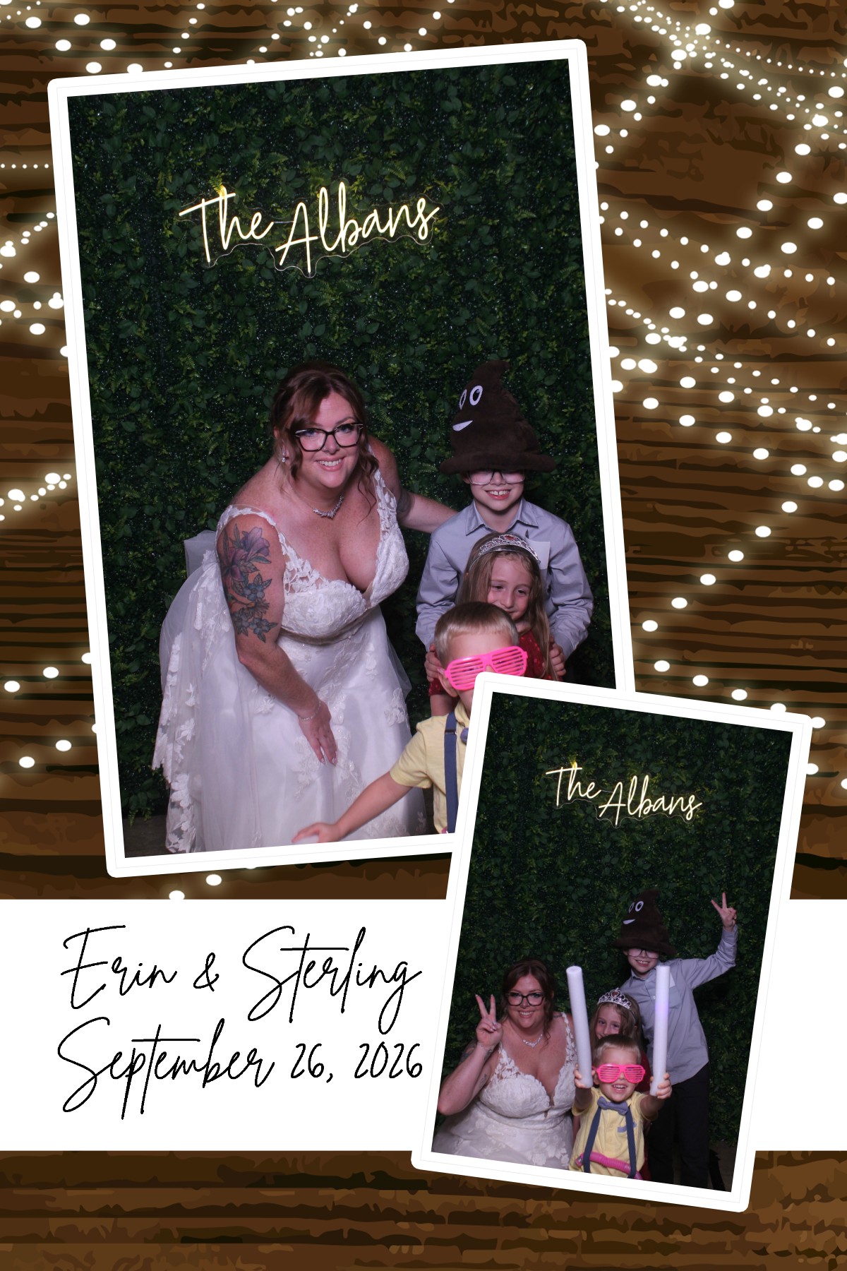 Erin & Sterling Wedding | View more photos from the event at gallery.photoboothcincy.com/u/PhotoBoothCincy/Erin-Sterling-Wedding