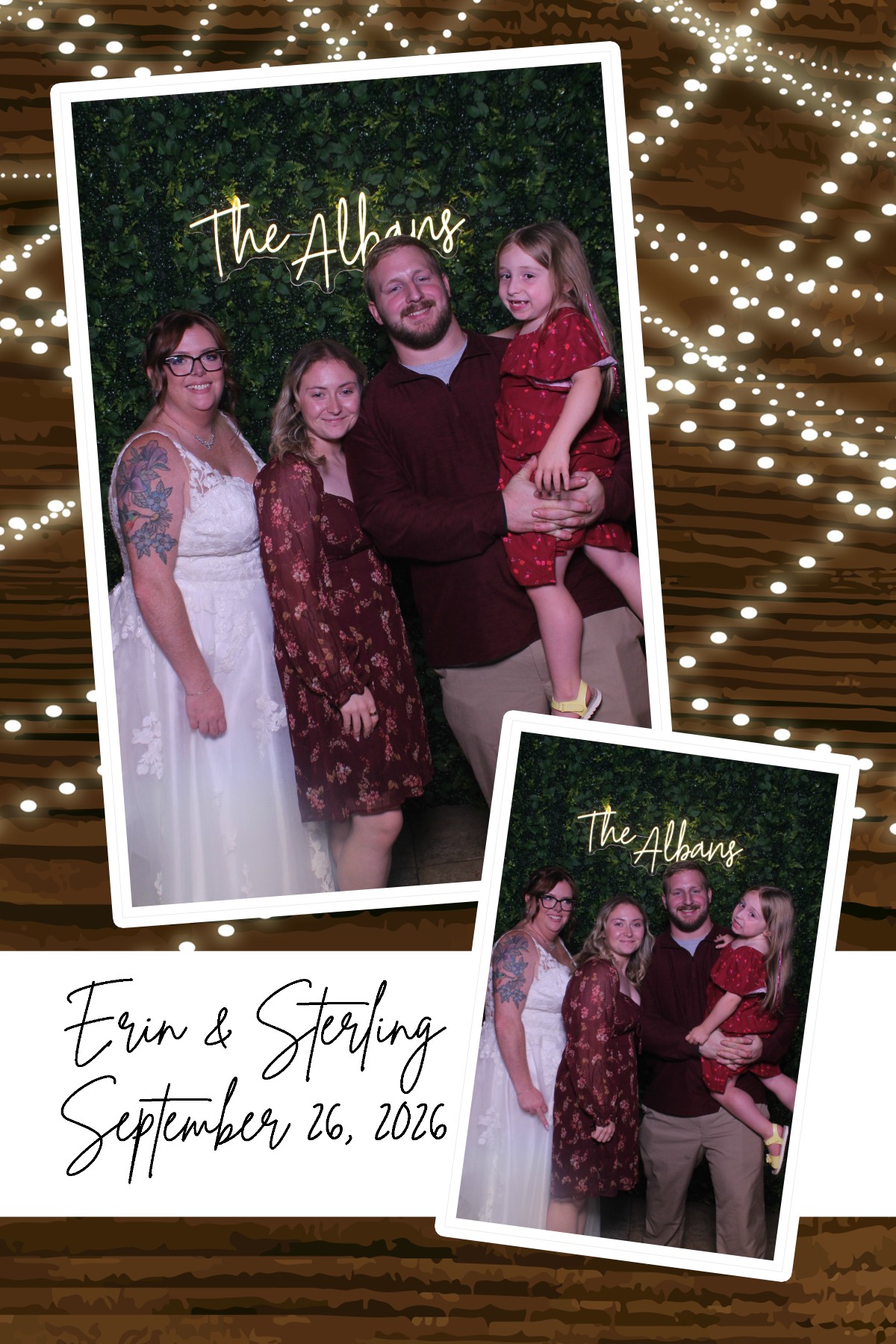 Erin & Sterling Wedding | View more photos from the event at gallery.photoboothcincy.com/u/PhotoBoothCincy/Erin-Sterling-Wedding