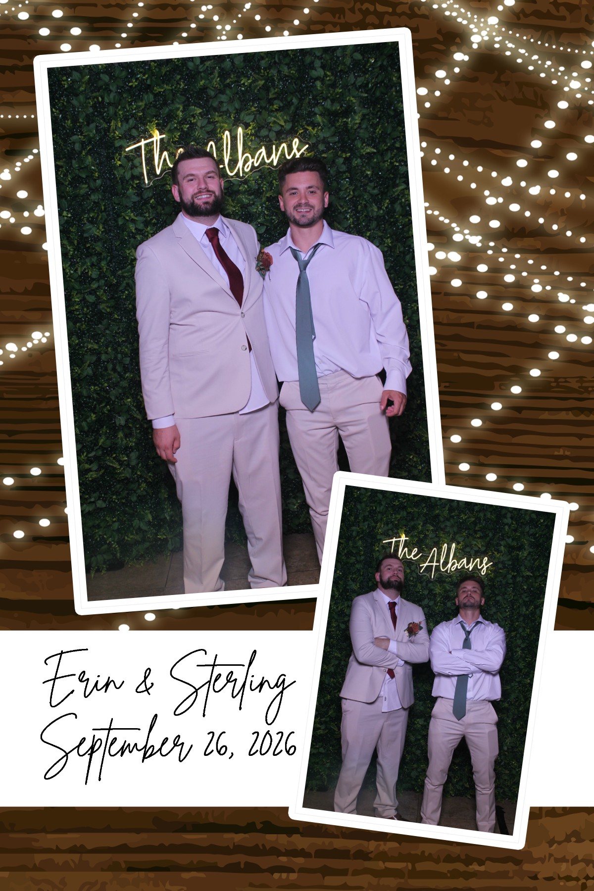 Erin & Sterling Wedding | View more photos from the event at gallery.photoboothcincy.com/u/PhotoBoothCincy/Erin-Sterling-Wedding