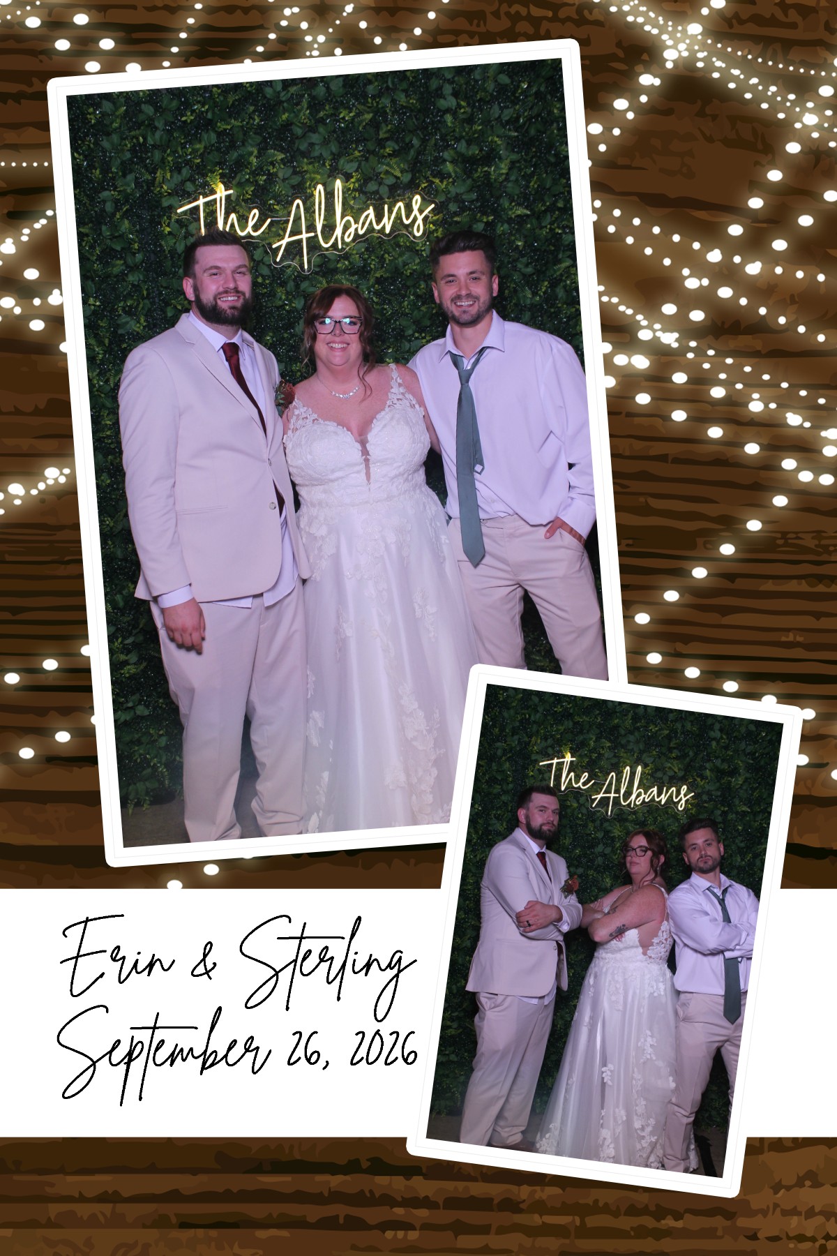 Erin & Sterling Wedding | View more photos from the event at gallery.photoboothcincy.com/u/PhotoBoothCincy/Erin-Sterling-Wedding