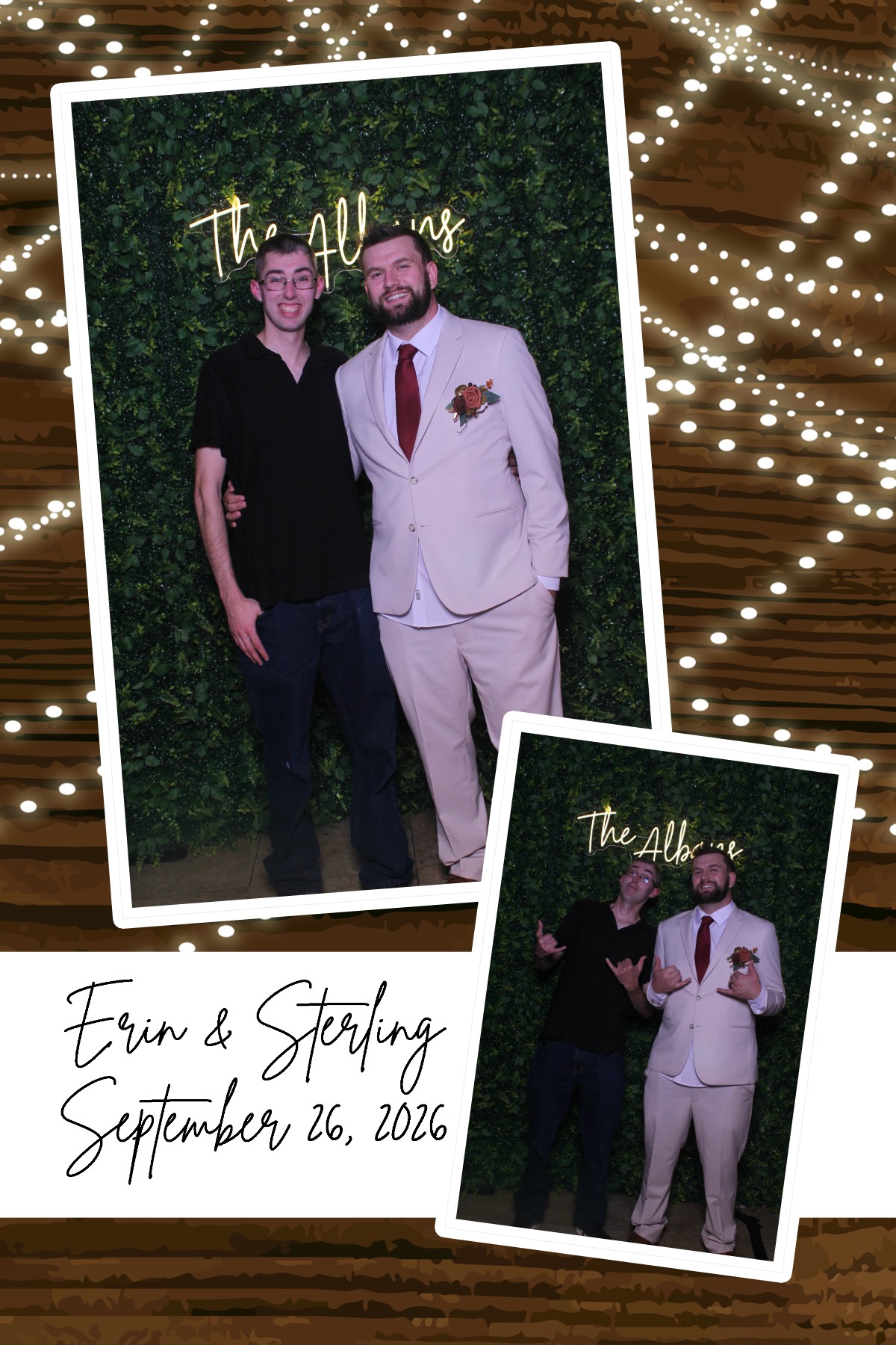 Erin & Sterling Wedding | View more photos from the event at gallery.photoboothcincy.com/u/PhotoBoothCincy/Erin-Sterling-Wedding