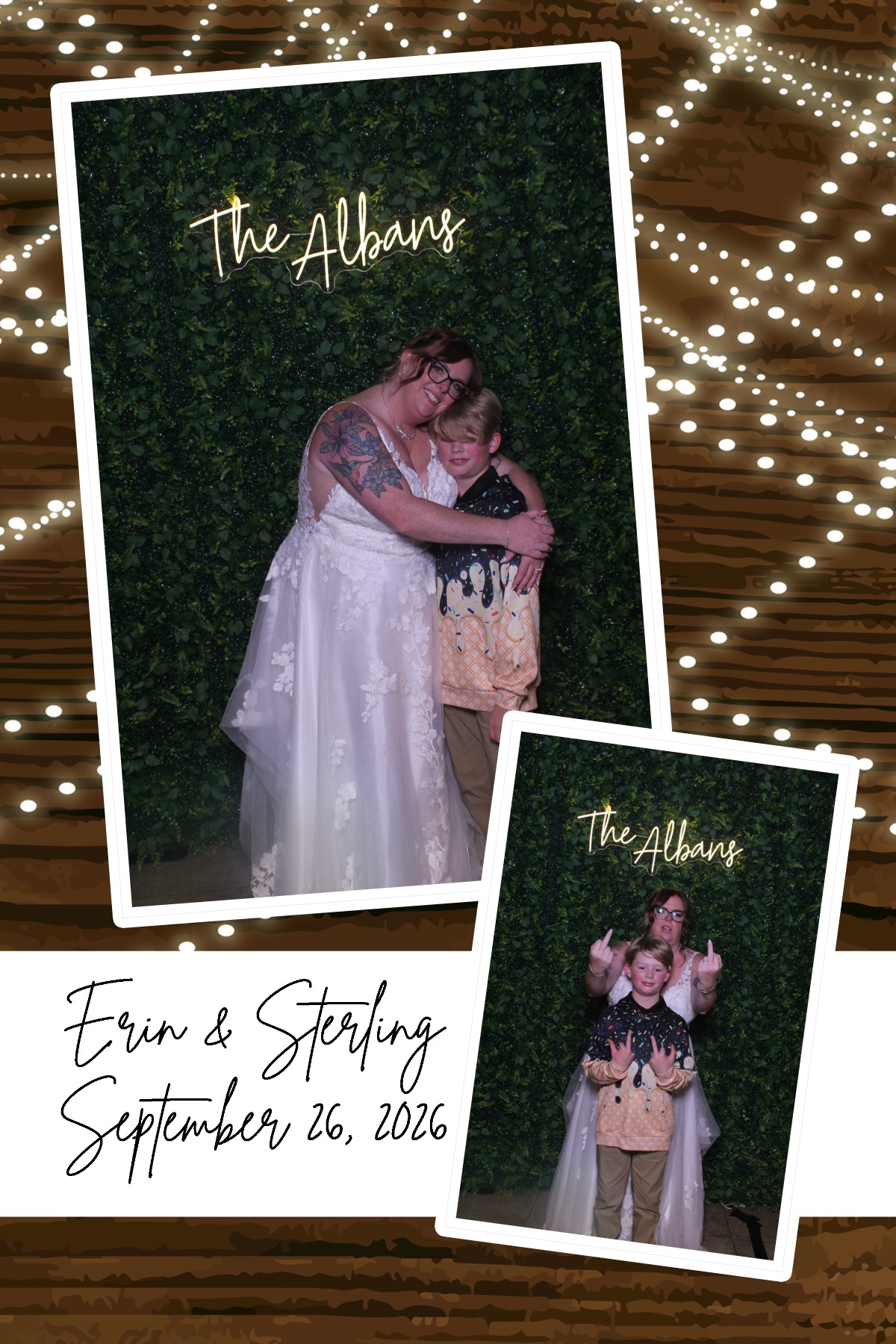 Erin & Sterling Wedding | View more photos from the event at gallery.photoboothcincy.com/u/PhotoBoothCincy/Erin-Sterling-Wedding