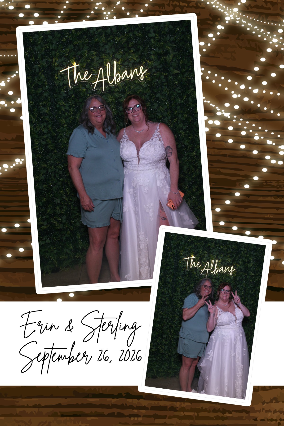 Erin & Sterling Wedding | View more photos from the event at gallery.photoboothcincy.com/u/PhotoBoothCincy/Erin-Sterling-Wedding