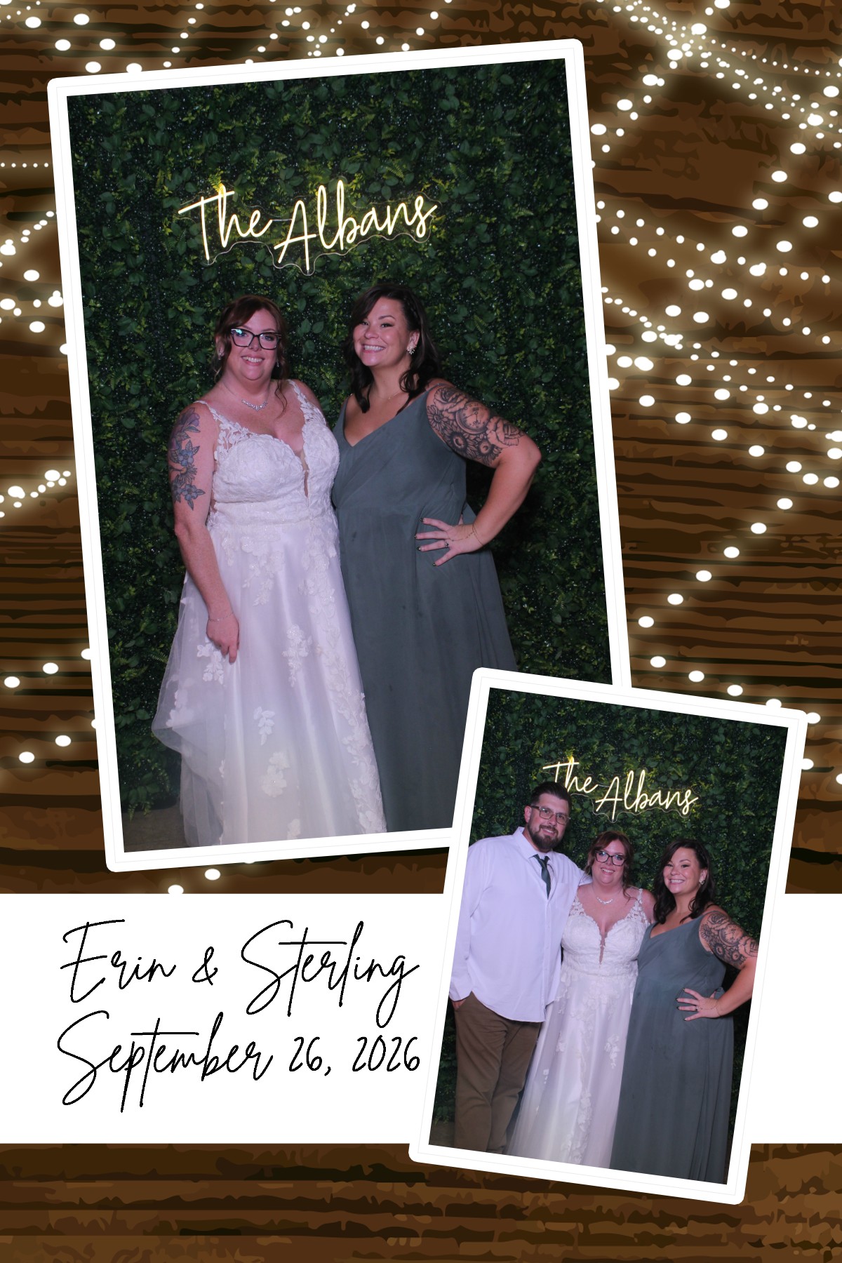 Erin & Sterling Wedding | View more photos from the event at gallery.photoboothcincy.com/u/PhotoBoothCincy/Erin-Sterling-Wedding