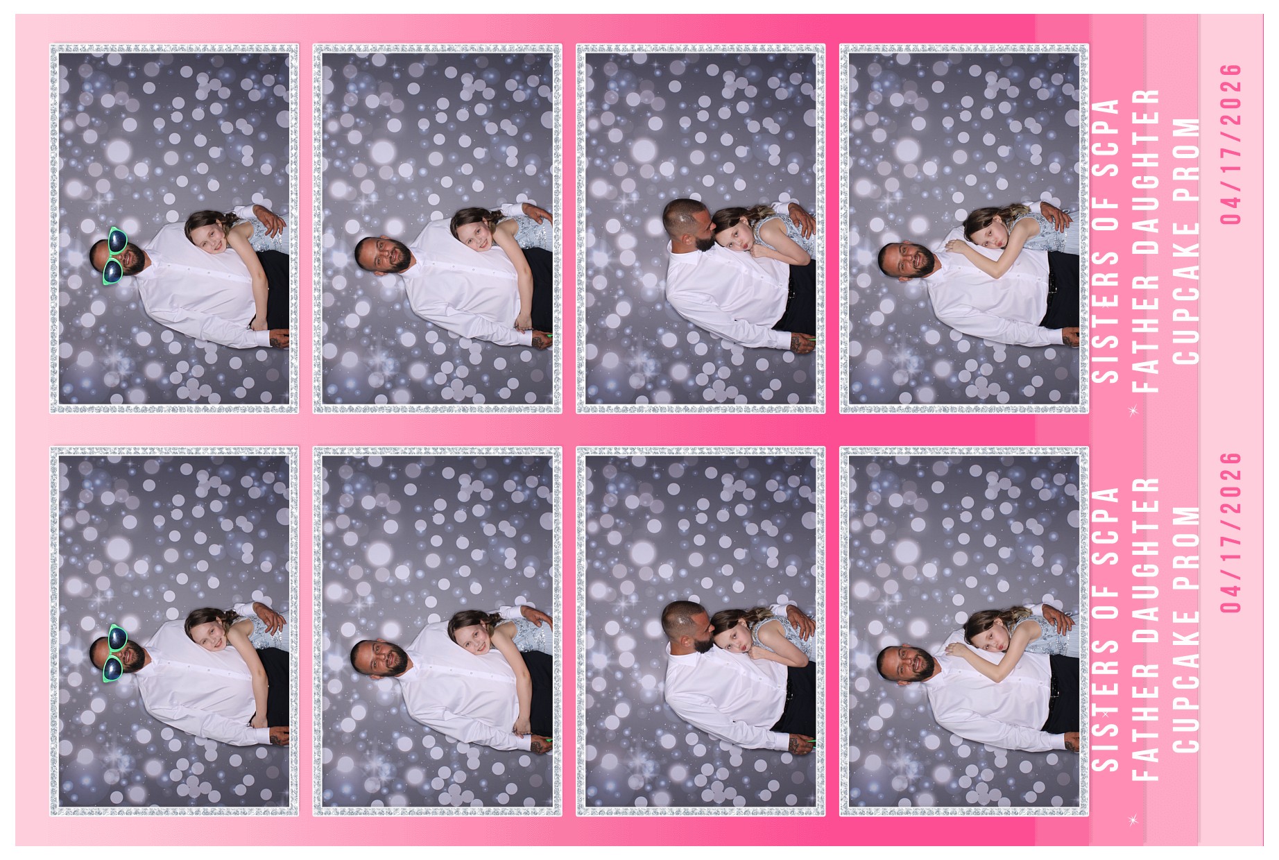 Father Daughter Cupcake Prom | View more photos from the event at gallery.photoboothcincy.com/u/PhotoBoothCincy/Father-Daughter-Cupcake-Prom-2