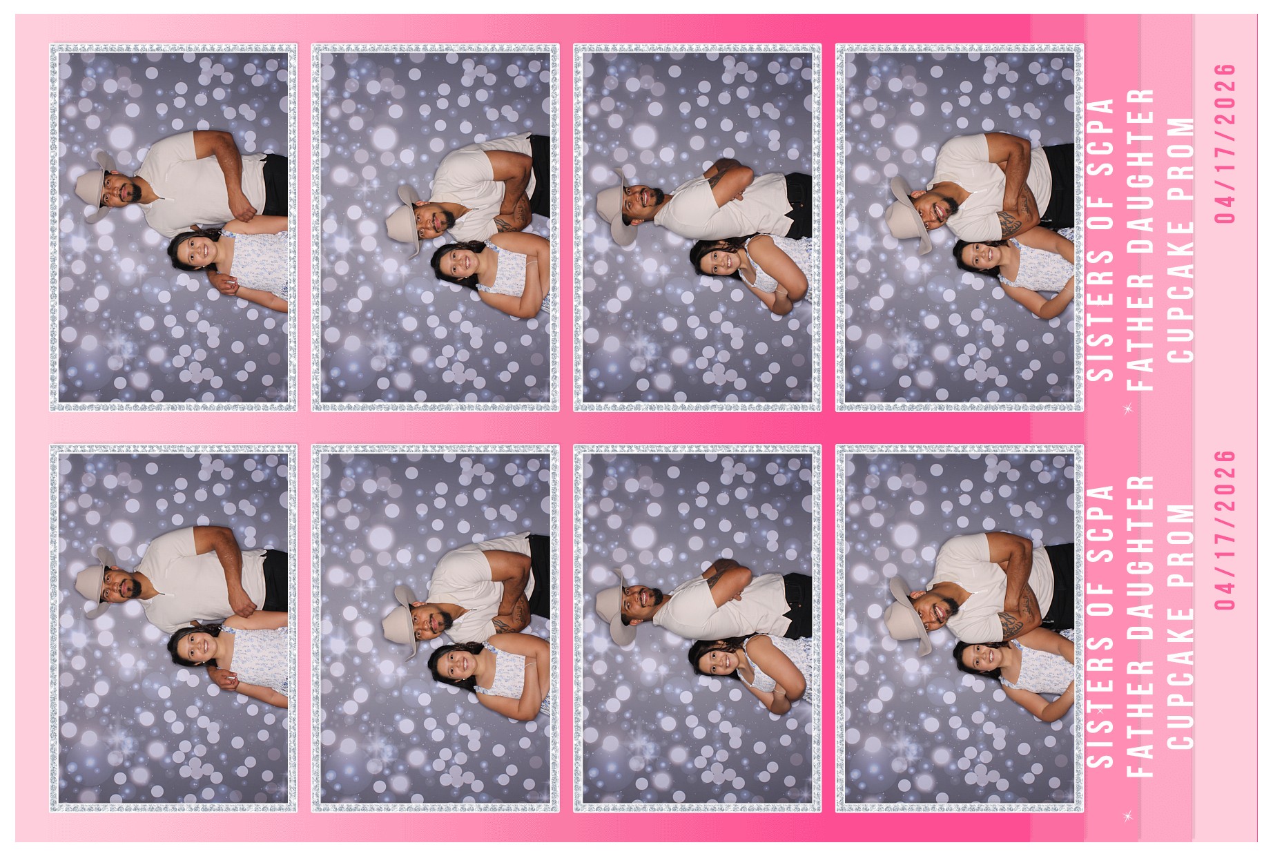 Father Daughter Cupcake Prom | View more photos from the event at gallery.photoboothcincy.com/u/PhotoBoothCincy/Father-Daughter-Cupcake-Prom-2