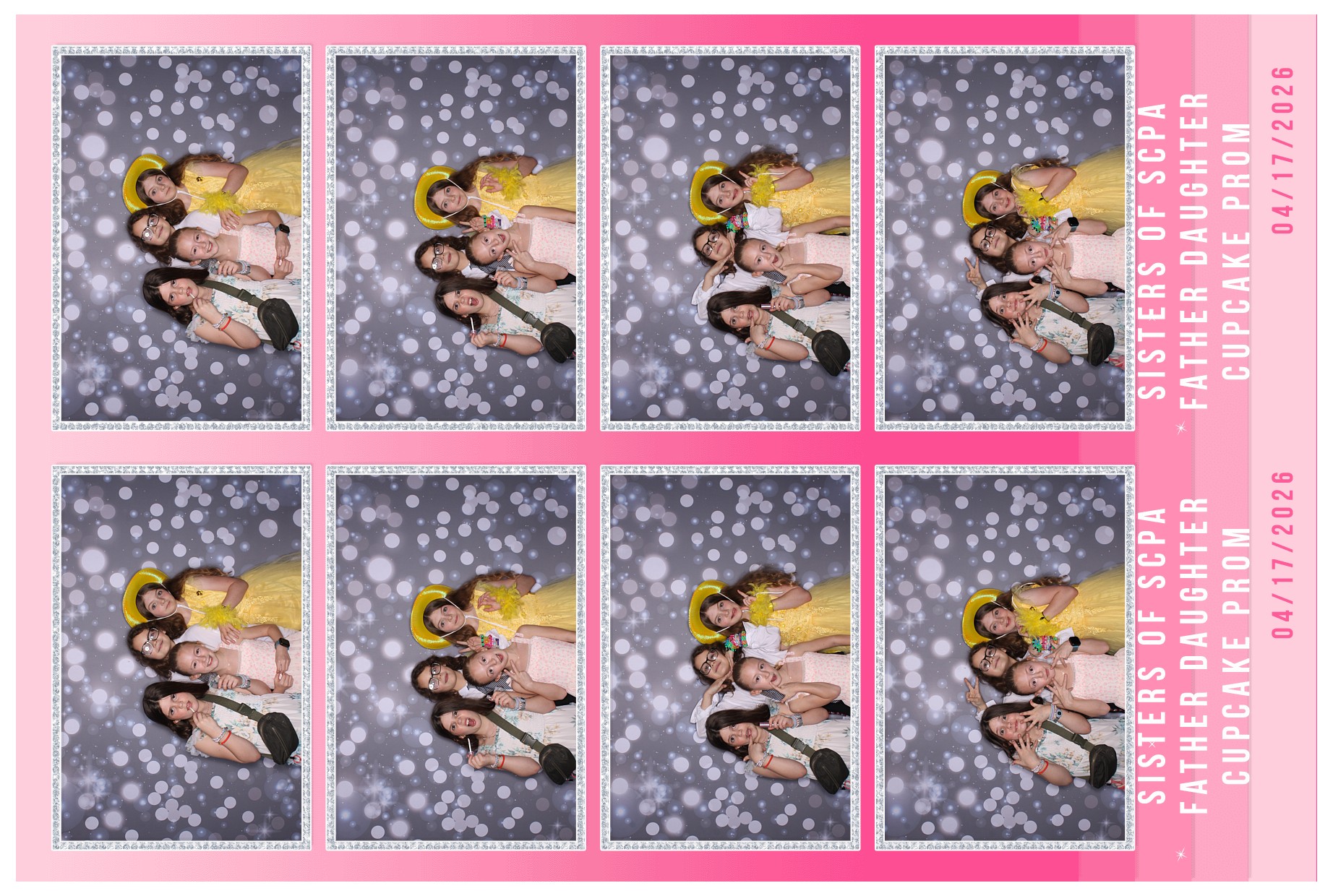Father Daughter Cupcake Prom | View more photos from the event at gallery.photoboothcincy.com/u/PhotoBoothCincy/Father-Daughter-Cupcake-Prom-2