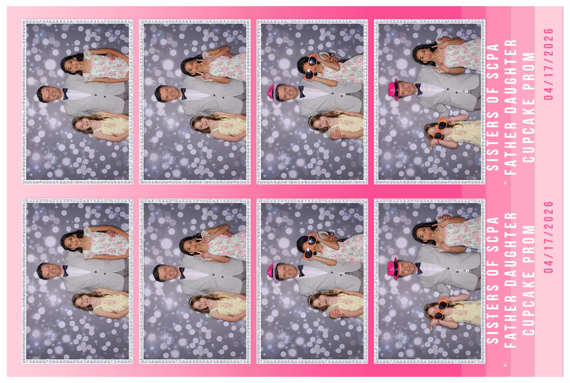 Father Daughter Cupcake Prom | View more photos from the event at gallery.photoboothcincy.com/u/PhotoBoothCincy/Father-Daughter-Cupcake-Prom-2