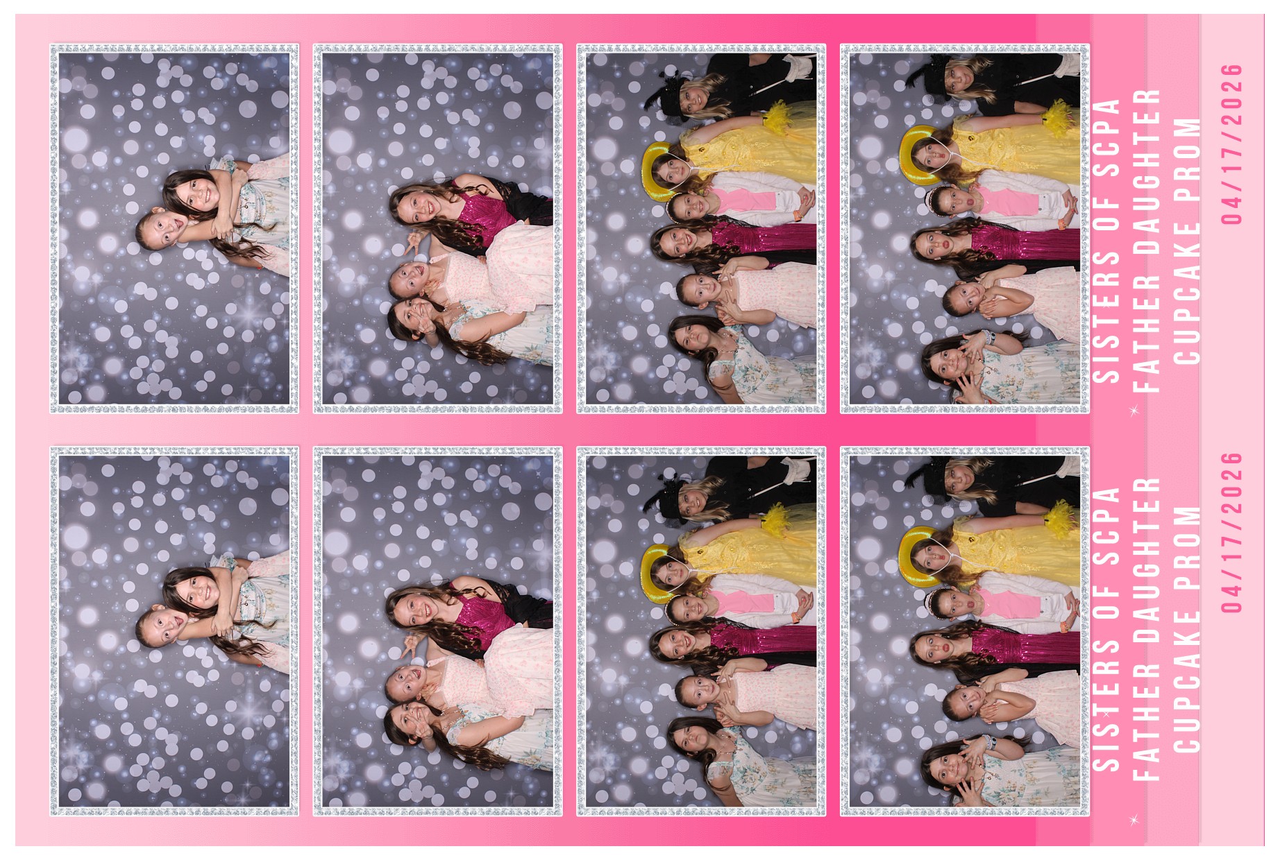 Father Daughter Cupcake Prom | View more photos from the event at gallery.photoboothcincy.com/u/PhotoBoothCincy/Father-Daughter-Cupcake-Prom-2