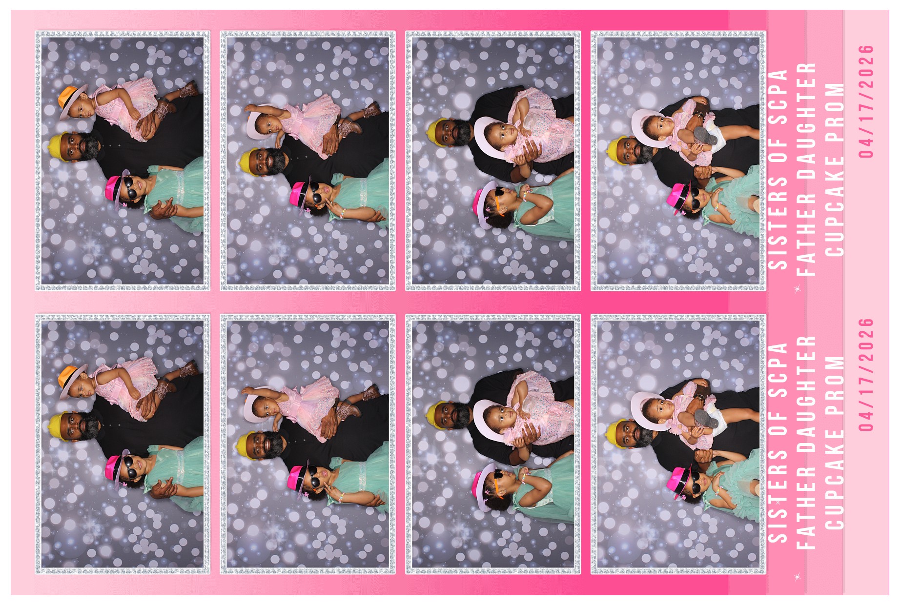Father Daughter Cupcake Prom | View more photos from the event at gallery.photoboothcincy.com/u/PhotoBoothCincy/Father-Daughter-Cupcake-Prom-2