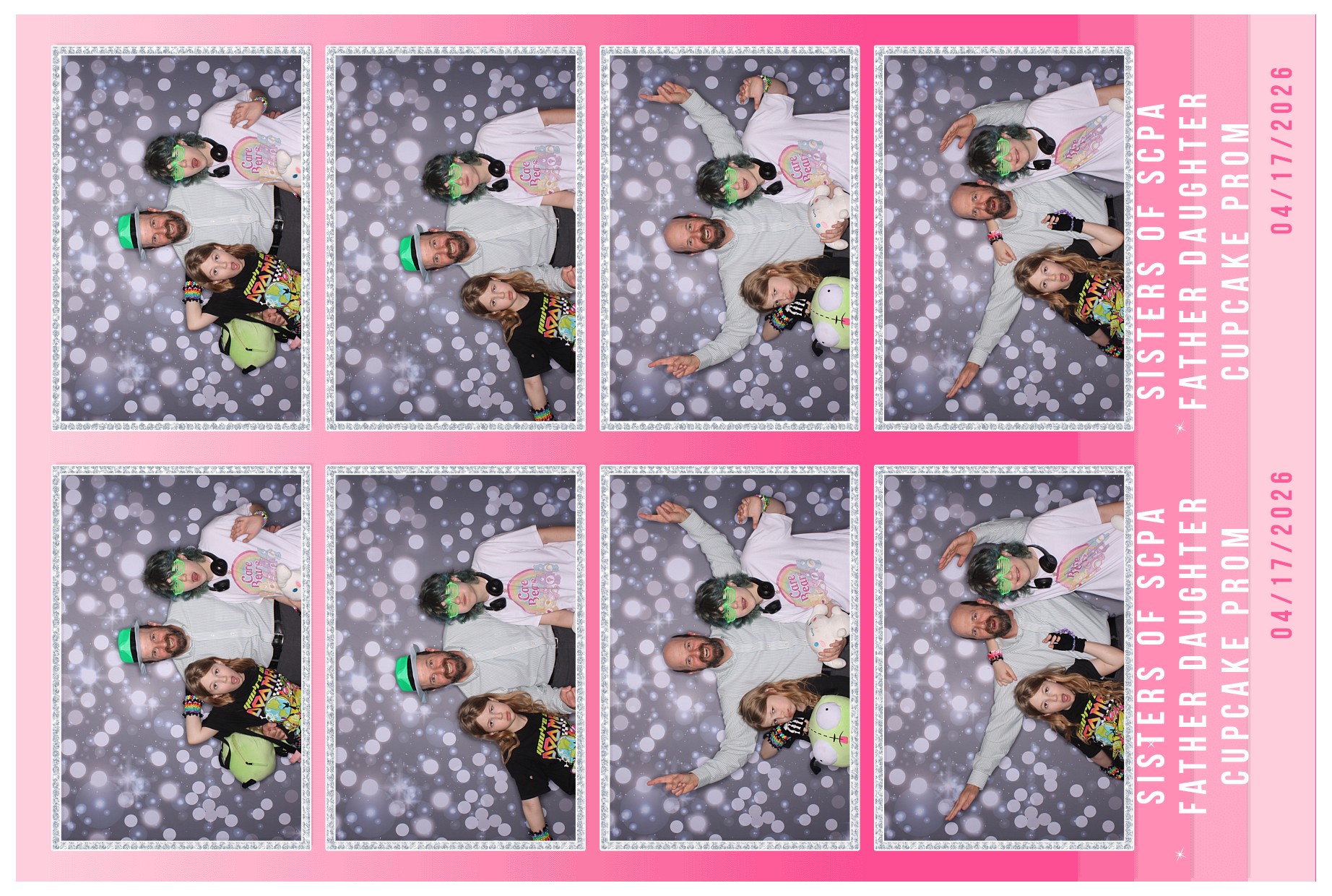 Father Daughter Cupcake Prom | View more photos from the event at gallery.photoboothcincy.com/u/PhotoBoothCincy/Father-Daughter-Cupcake-Prom-2