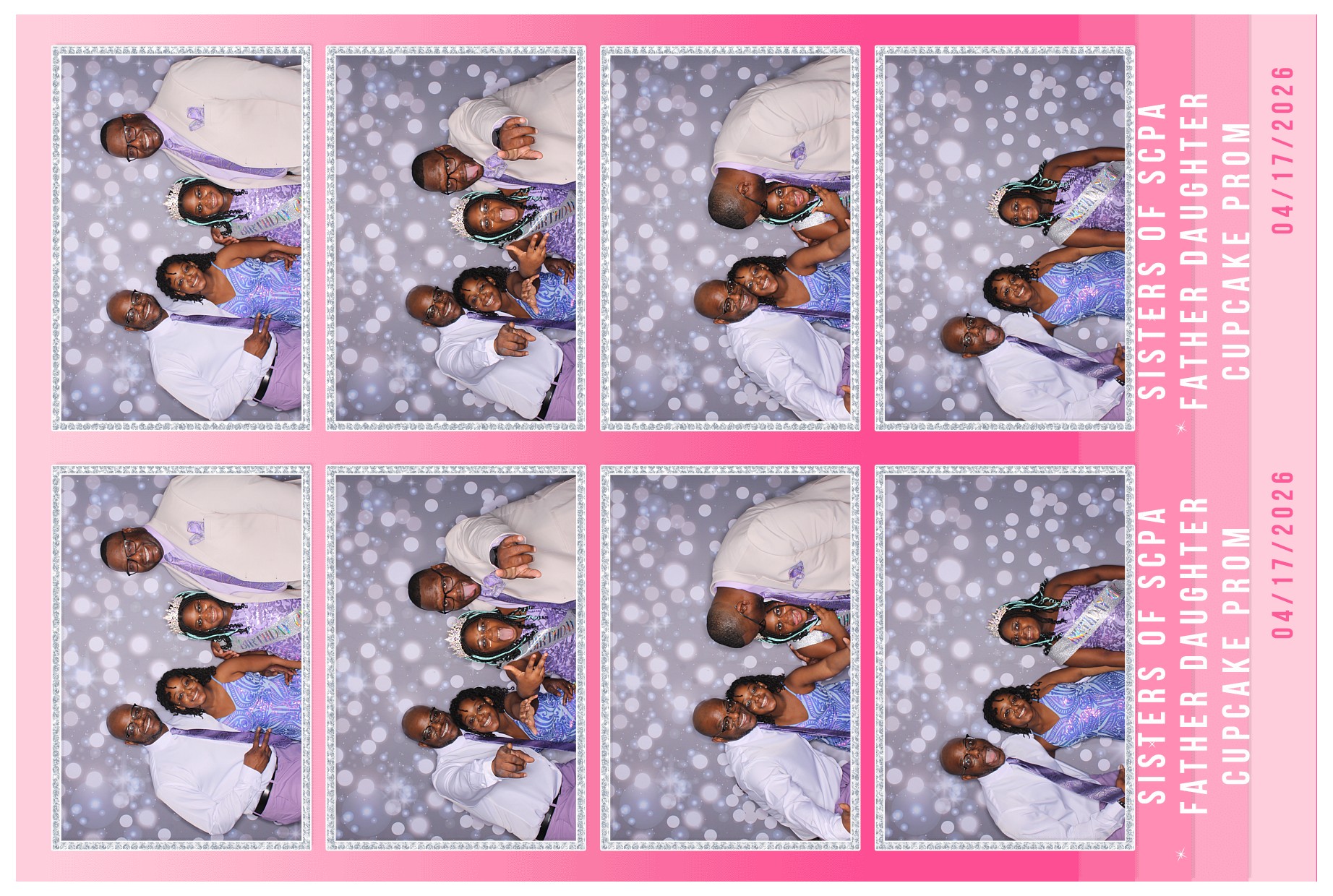 Father Daughter Cupcake Prom | View more photos from the event at gallery.photoboothcincy.com/u/PhotoBoothCincy/Father-Daughter-Cupcake-Prom-2