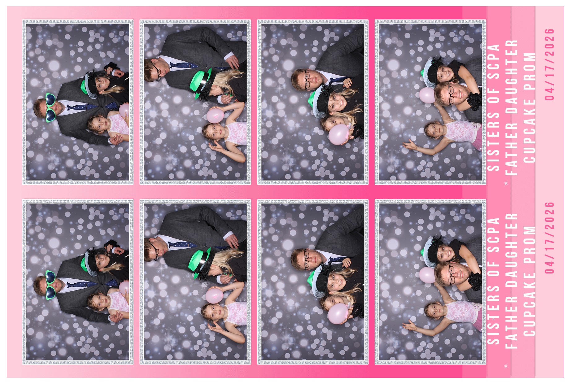 Father Daughter Cupcake Prom | View more photos from the event at gallery.photoboothcincy.com/u/PhotoBoothCincy/Father-Daughter-Cupcake-Prom-2