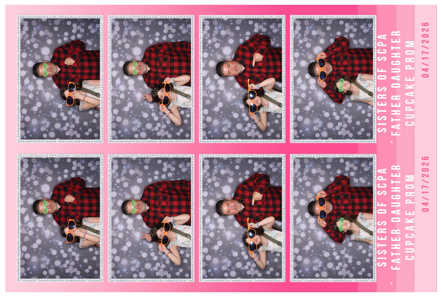 Father Daughter Cupcake Prom | View more photos from the event at gallery.photoboothcincy.com/u/PhotoBoothCincy/Father-Daughter-Cupcake-Prom-2