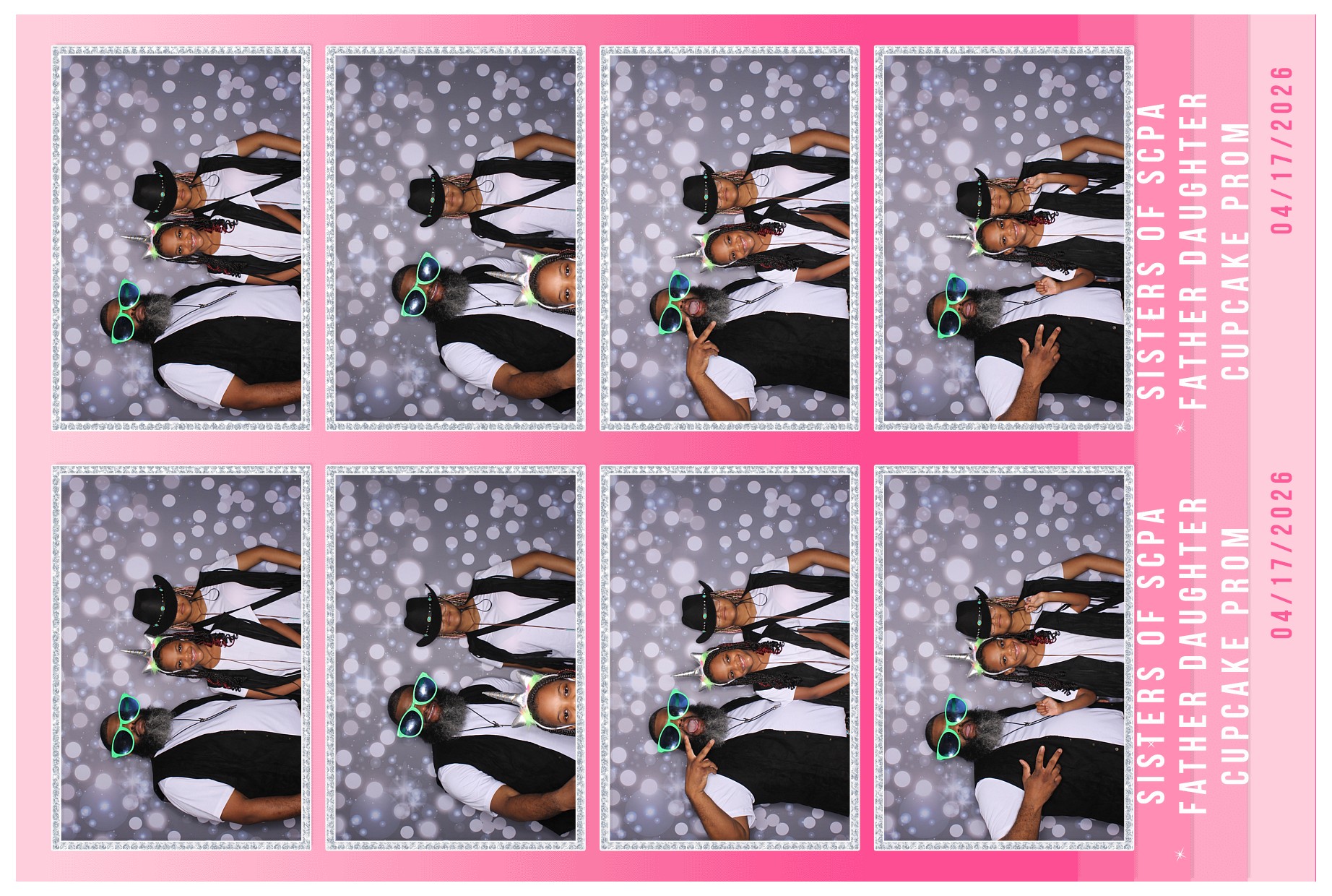 Father Daughter Cupcake Prom | View more photos from the event at gallery.photoboothcincy.com/u/PhotoBoothCincy/Father-Daughter-Cupcake-Prom-2