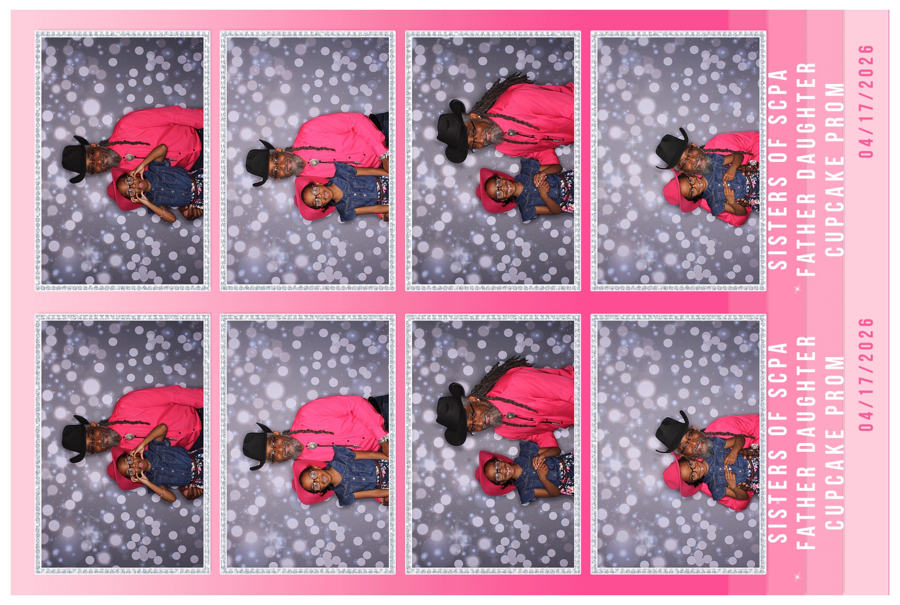 Father Daughter Cupcake Prom | View more photos from the event at gallery.photoboothcincy.com/u/PhotoBoothCincy/Father-Daughter-Cupcake-Prom-2
