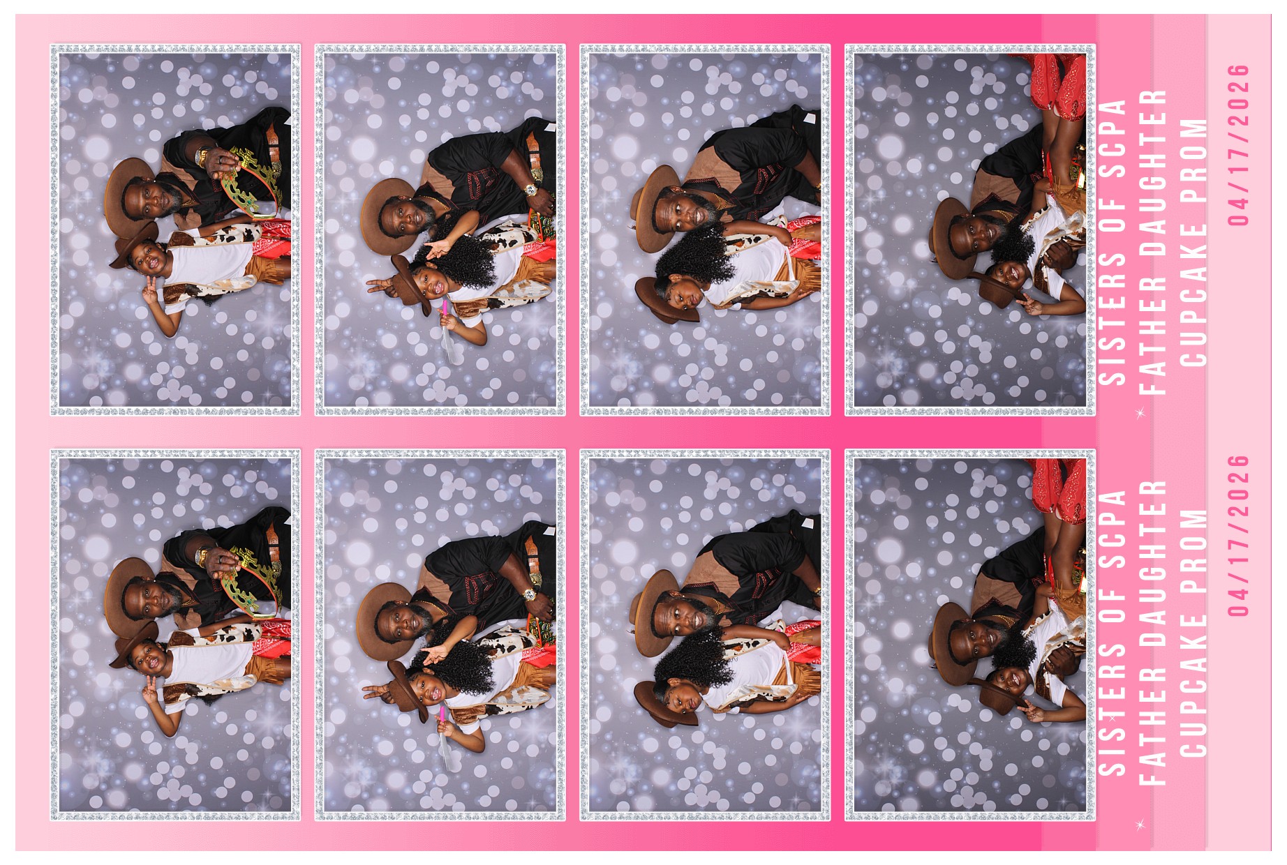 Father Daughter Cupcake Prom | View more photos from the event at gallery.photoboothcincy.com/u/PhotoBoothCincy/Father-Daughter-Cupcake-Prom-2
