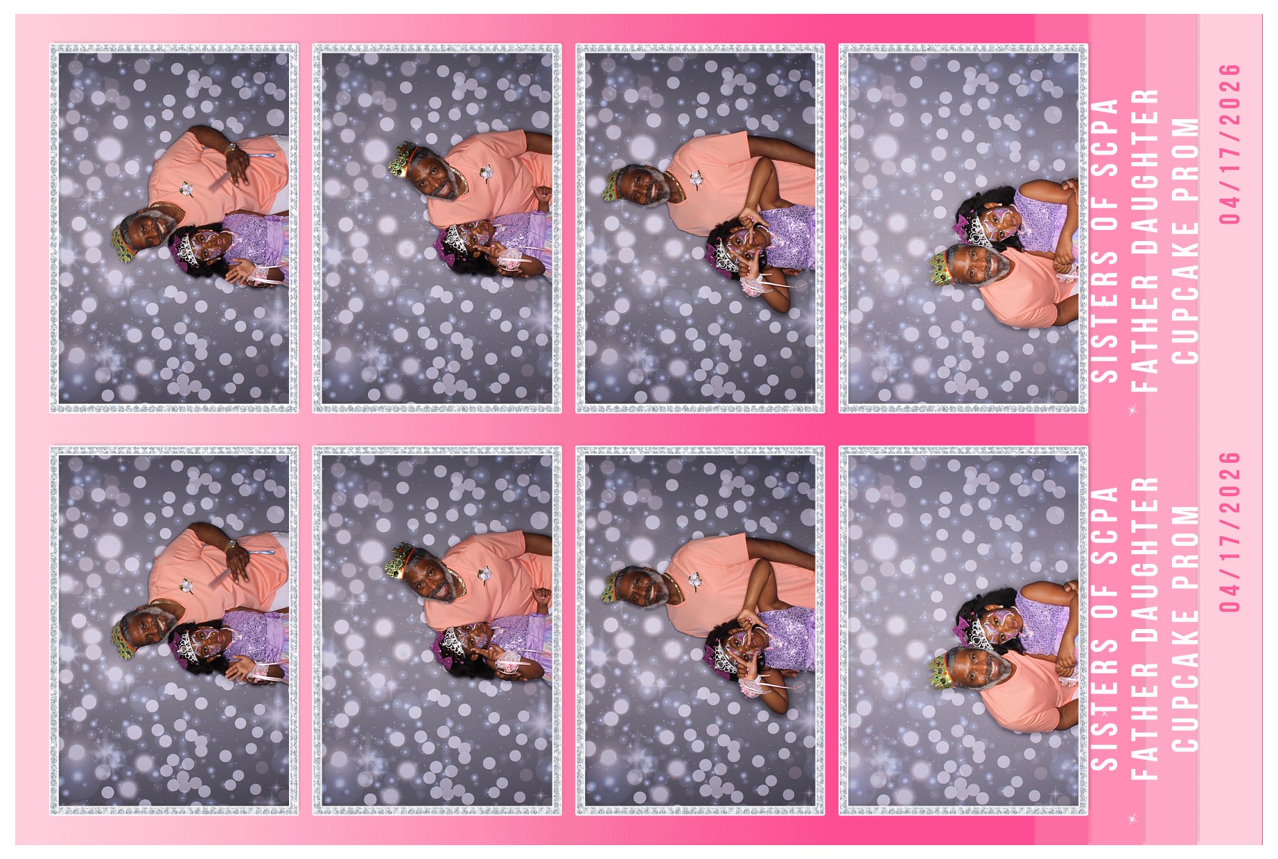 Father Daughter Cupcake Prom | View more photos from the event at gallery.photoboothcincy.com/u/PhotoBoothCincy/Father-Daughter-Cupcake-Prom-2
