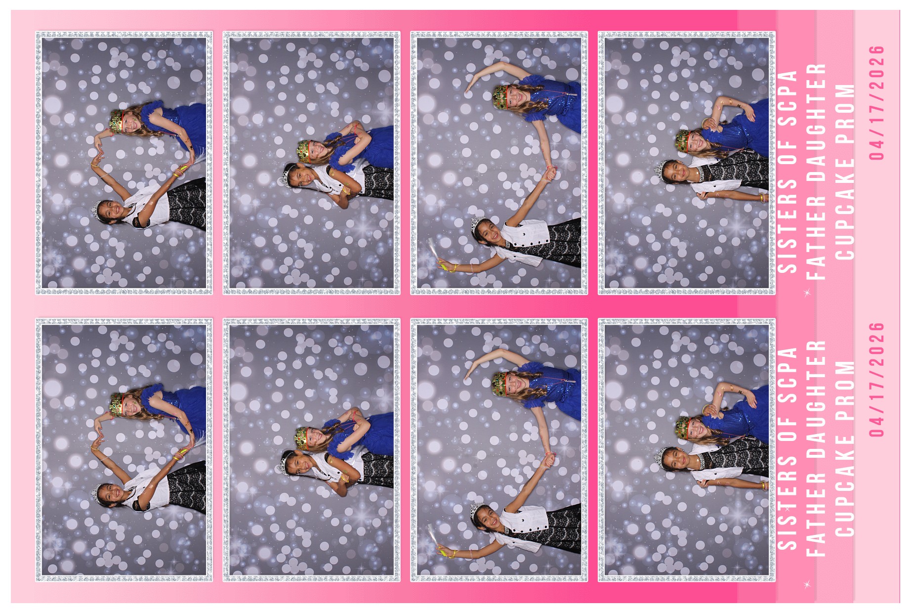 Father Daughter Cupcake Prom | View more photos from the event at gallery.photoboothcincy.com/u/PhotoBoothCincy/Father-Daughter-Cupcake-Prom-2