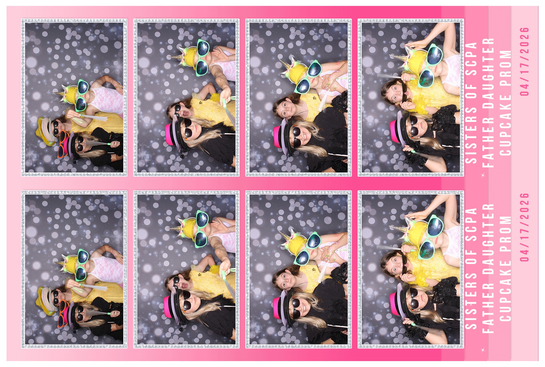 Father Daughter Cupcake Prom | View more photos from the event at gallery.photoboothcincy.com/u/PhotoBoothCincy/Father-Daughter-Cupcake-Prom-2