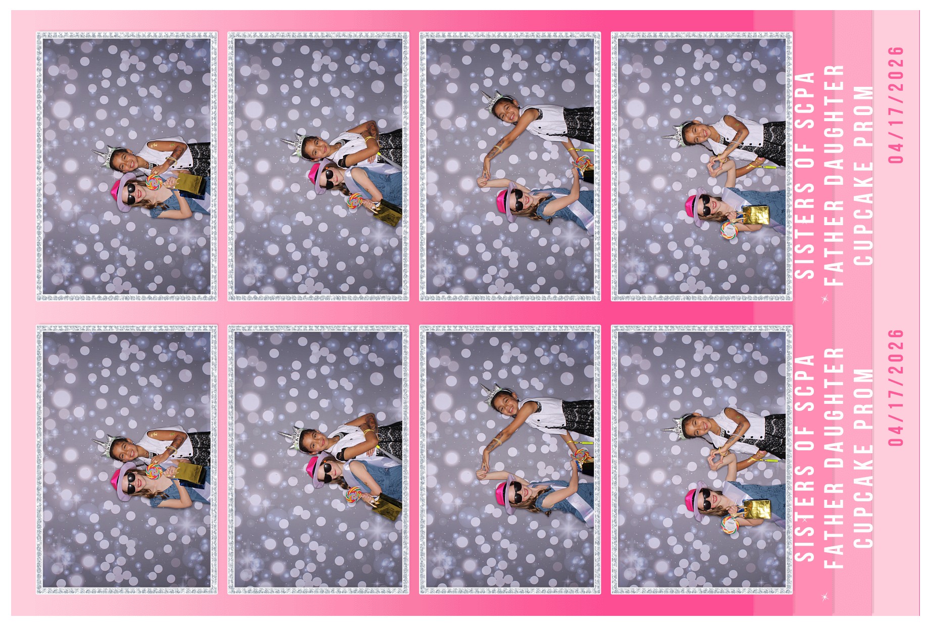 Father Daughter Cupcake Prom | View more photos from the event at gallery.photoboothcincy.com/u/PhotoBoothCincy/Father-Daughter-Cupcake-Prom-2