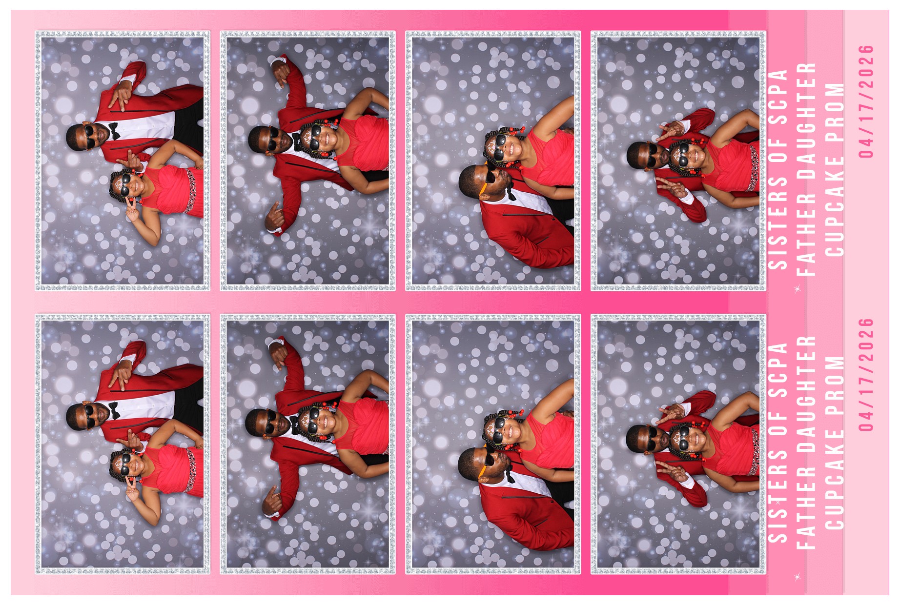 Father Daughter Cupcake Prom | View more photos from the event at gallery.photoboothcincy.com/u/PhotoBoothCincy/Father-Daughter-Cupcake-Prom-2