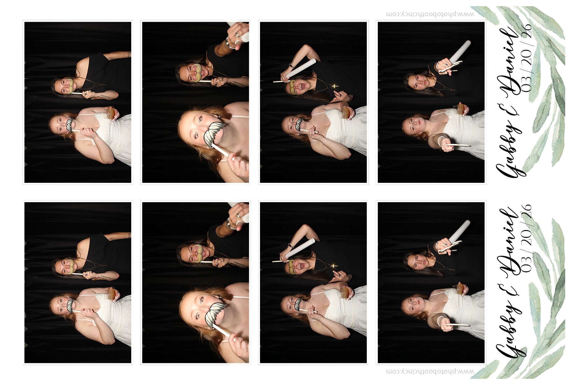 Gabby & Daniel Reception | View more photos from the event at gallery.photoboothcincy.com/u/PhotoBoothCincy/Gabby-Daniel-Reception