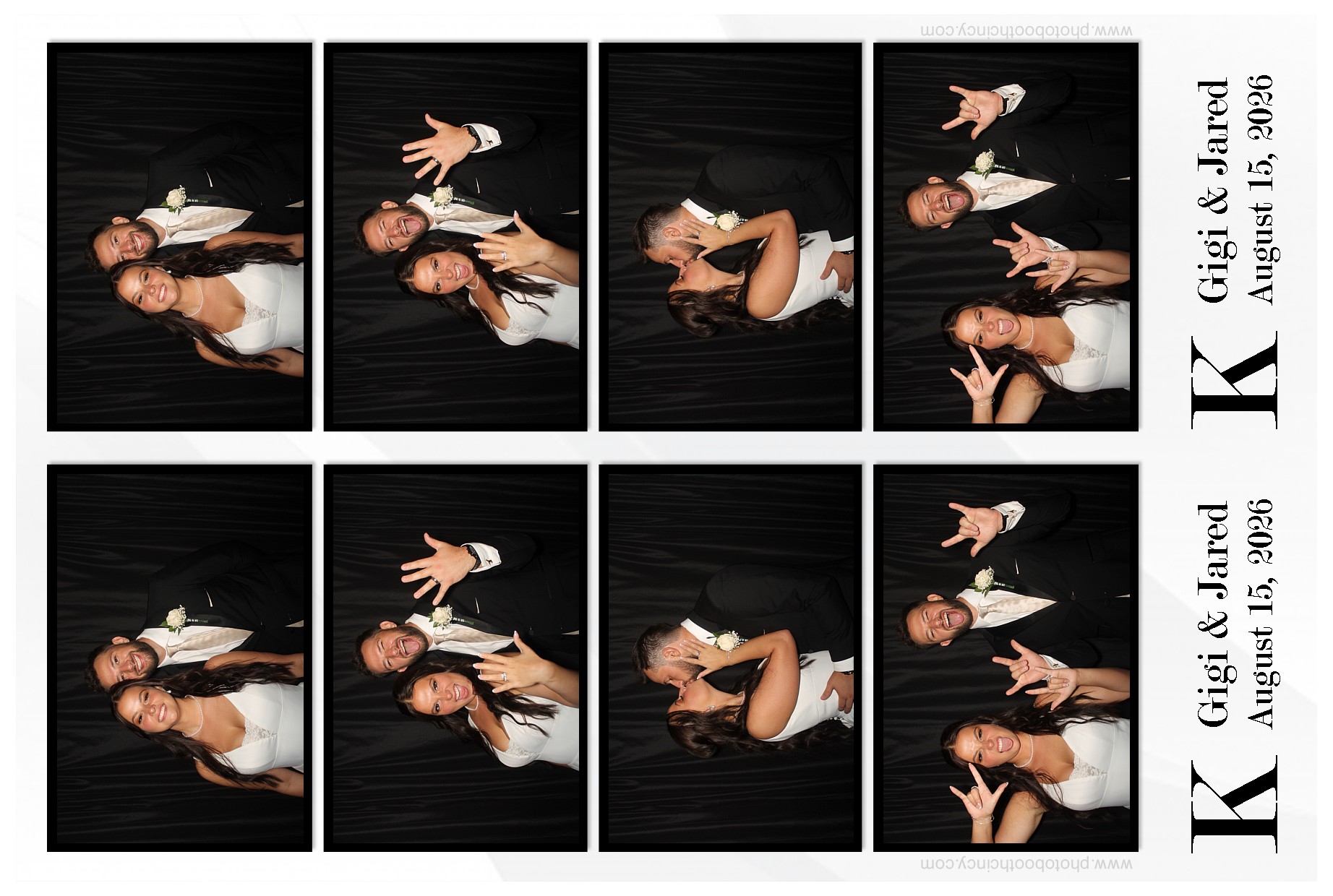 Gigi & Jared | View more photos from the event at gallery.photoboothcincy.com/u/PhotoBoothCincy/Gigi-Jared
