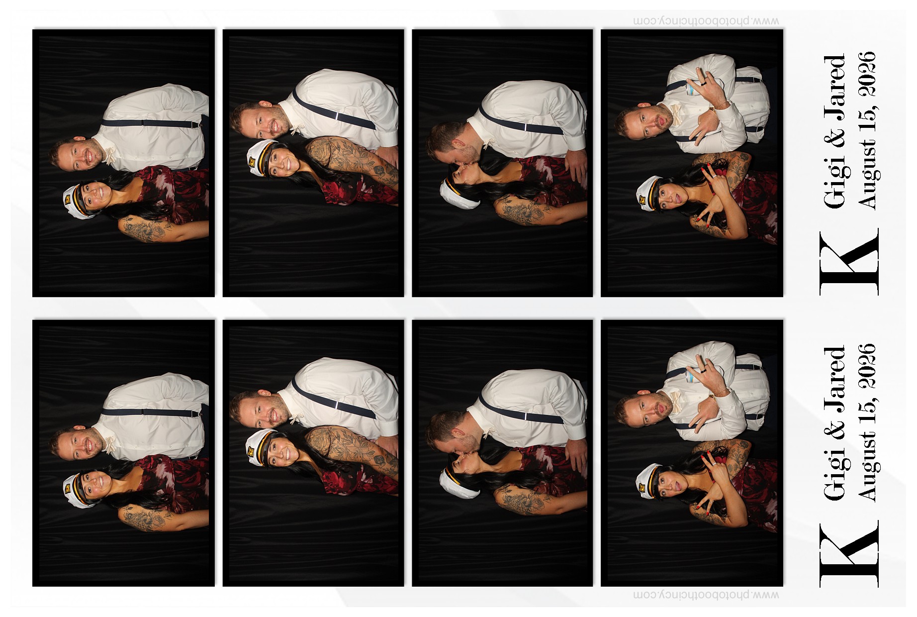 Gigi & Jared | View more photos from the event at gallery.photoboothcincy.com/u/PhotoBoothCincy/Gigi-Jared