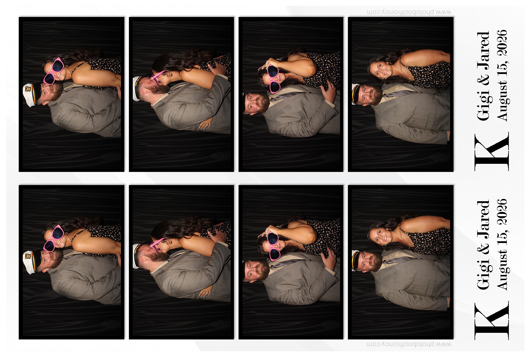Gigi & Jared | View more photos from the event at gallery.photoboothcincy.com/u/PhotoBoothCincy/Gigi-Jared