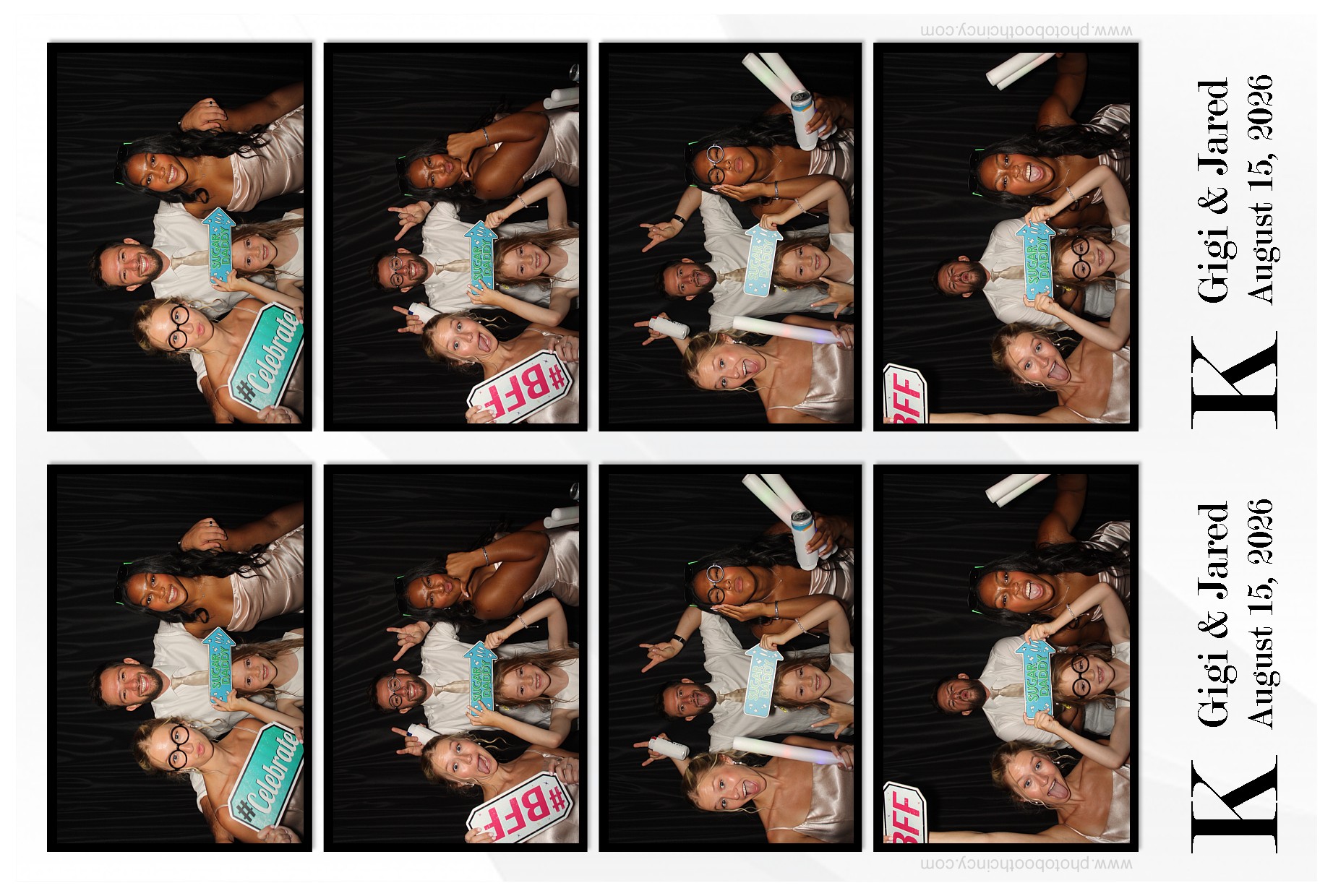 Gigi & Jared | View more photos from the event at gallery.photoboothcincy.com/u/PhotoBoothCincy/Gigi-Jared