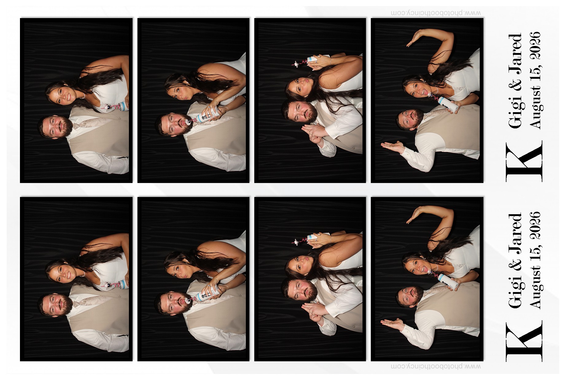 Gigi & Jared | View more photos from the event at gallery.photoboothcincy.com/u/PhotoBoothCincy/Gigi-Jared
