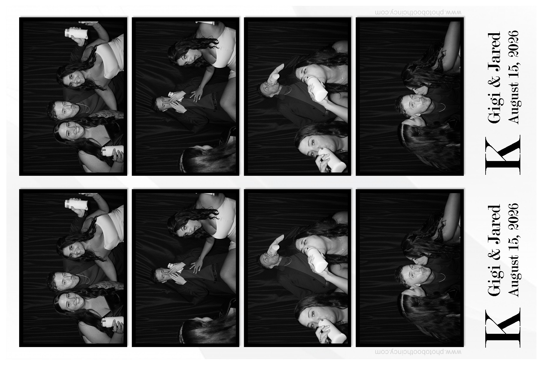 Gigi & Jared | View more photos from the event at gallery.photoboothcincy.com/u/PhotoBoothCincy/Gigi-Jared