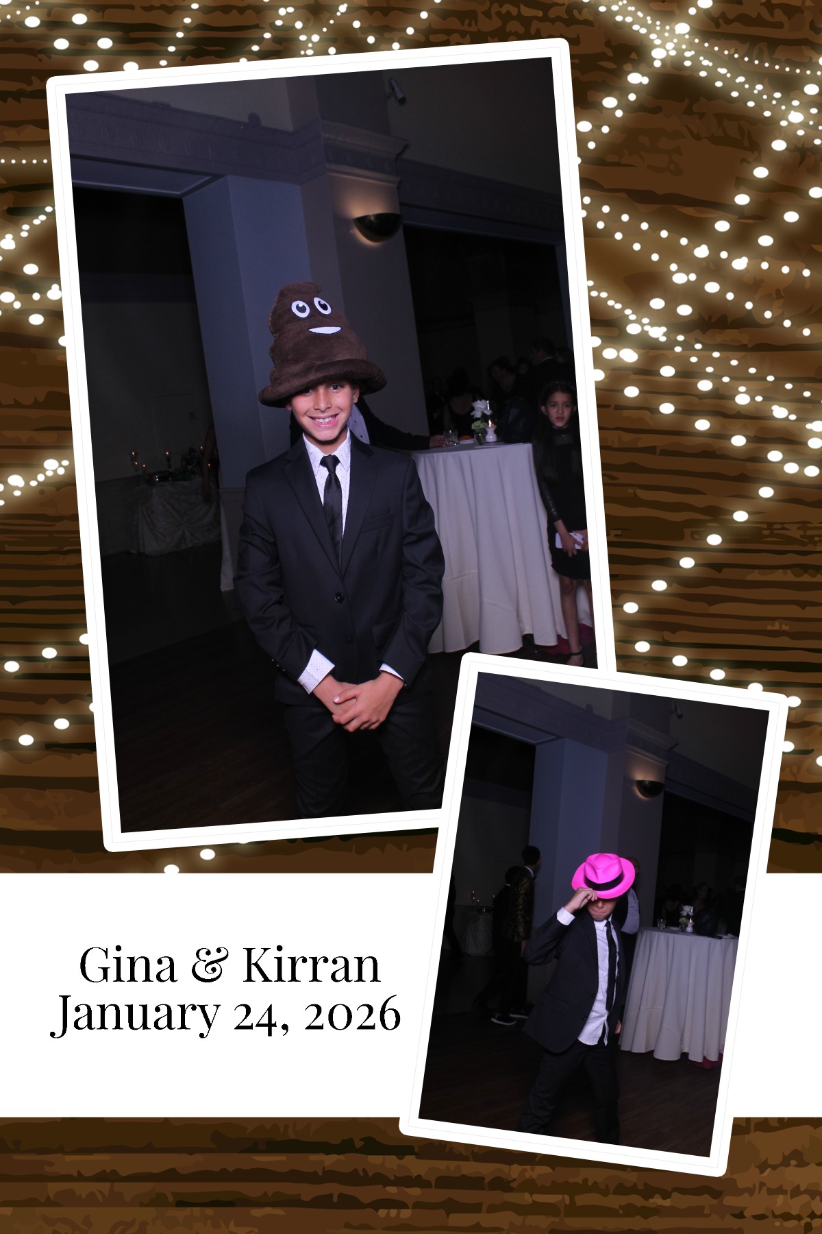 Gina & Kirran | View more photos from the event at gallery.photoboothcincy.com/u/PhotoBoothCincy/Gina-Kirran