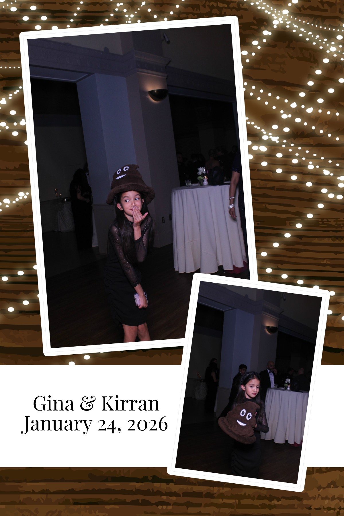 Gina & Kirran | View more photos from the event at gallery.photoboothcincy.com/u/PhotoBoothCincy/Gina-Kirran
