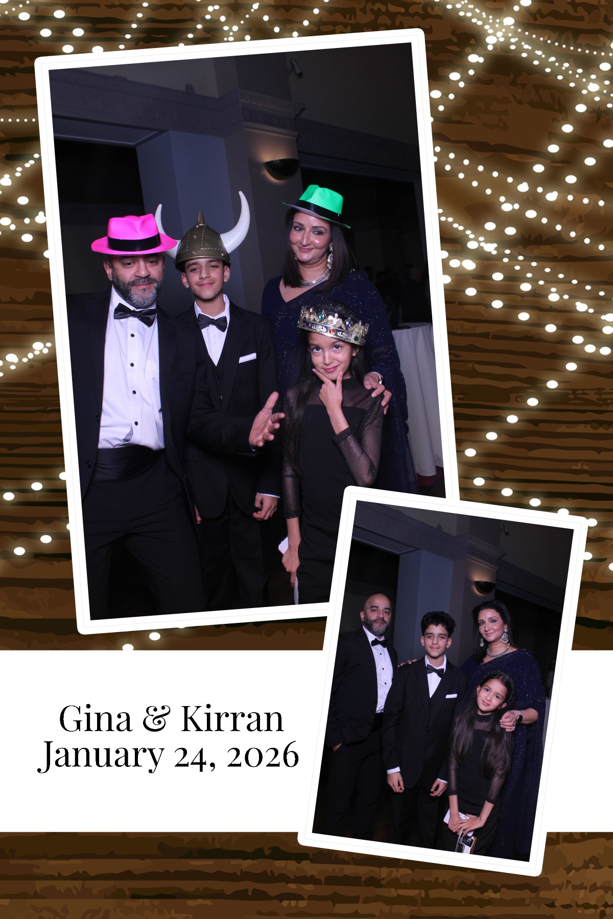 Gina & Kirran | View more photos from the event at gallery.photoboothcincy.com/u/PhotoBoothCincy/Gina-Kirran