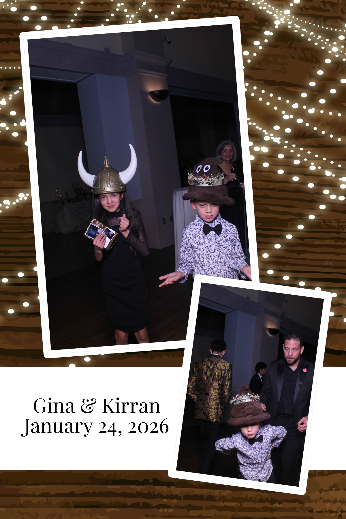 Gina & Kirran | View more photos from the event at gallery.photoboothcincy.com/u/PhotoBoothCincy/Gina-Kirran