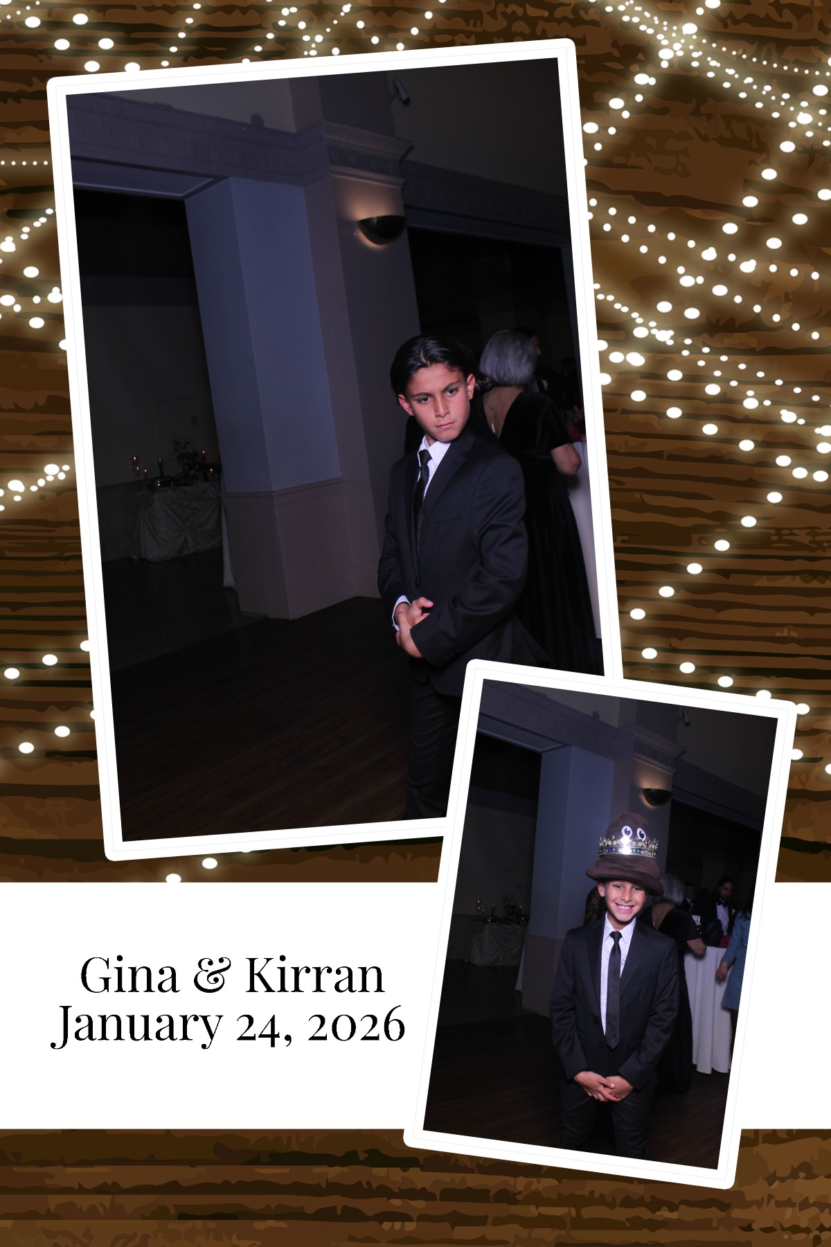 Gina & Kirran | View more photos from the event at gallery.photoboothcincy.com/u/PhotoBoothCincy/Gina-Kirran