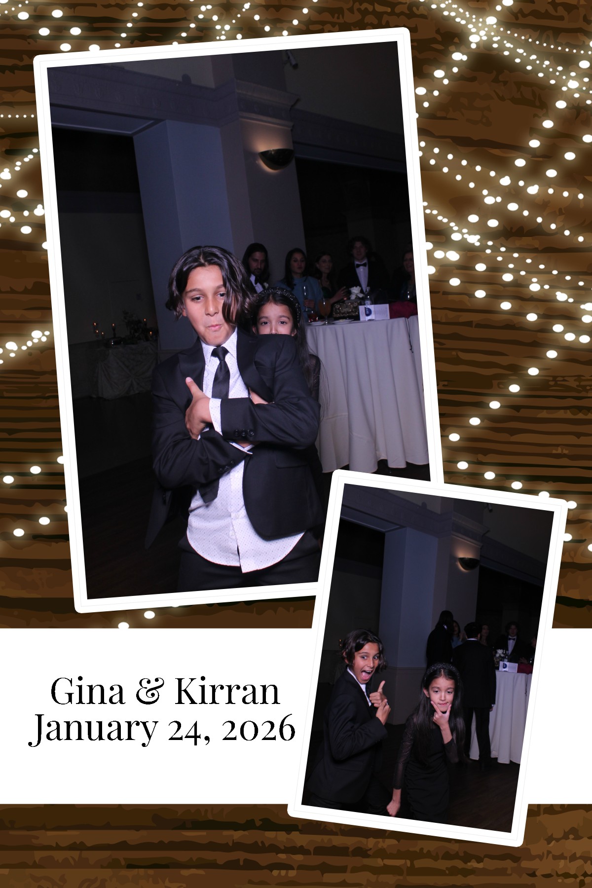 Gina & Kirran | View more photos from the event at gallery.photoboothcincy.com/u/PhotoBoothCincy/Gina-Kirran