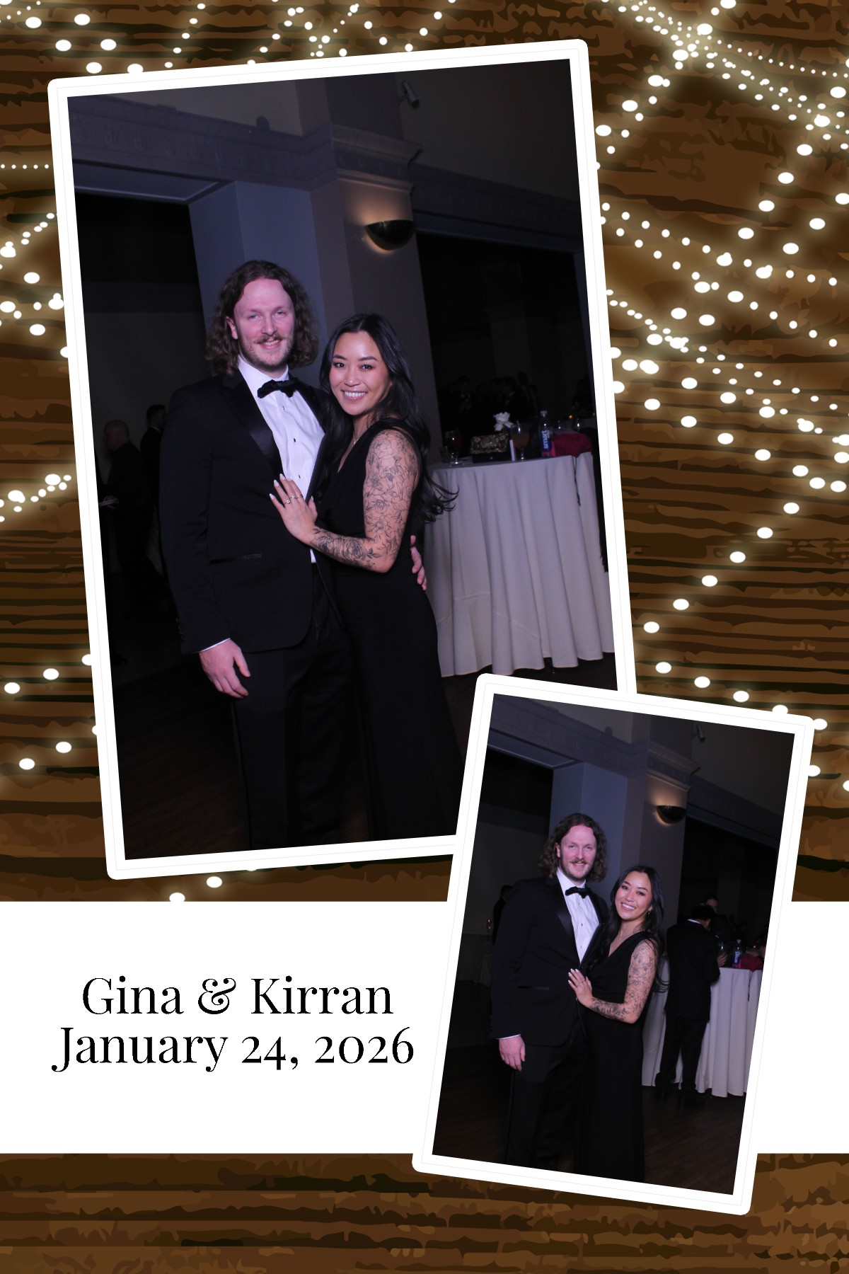 Gina & Kirran | View more photos from the event at gallery.photoboothcincy.com/u/PhotoBoothCincy/Gina-Kirran