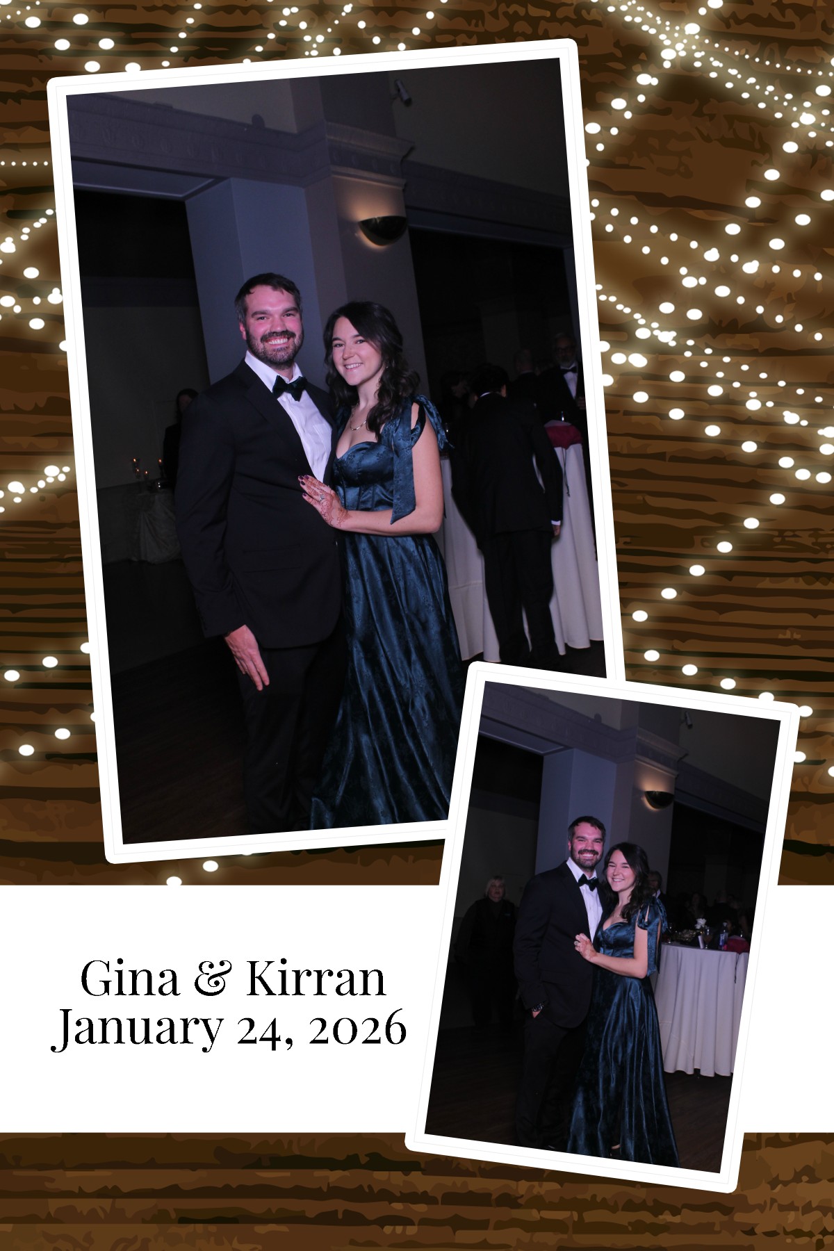 Gina & Kirran | View more photos from the event at gallery.photoboothcincy.com/u/PhotoBoothCincy/Gina-Kirran