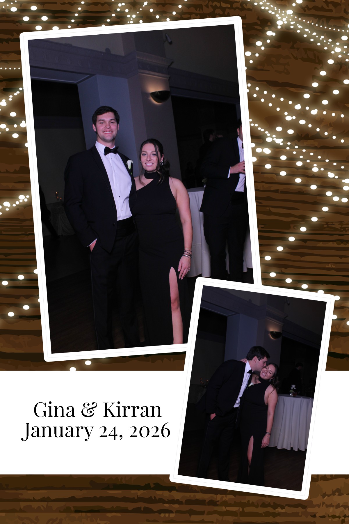 Gina & Kirran | View more photos from the event at gallery.photoboothcincy.com/u/PhotoBoothCincy/Gina-Kirran