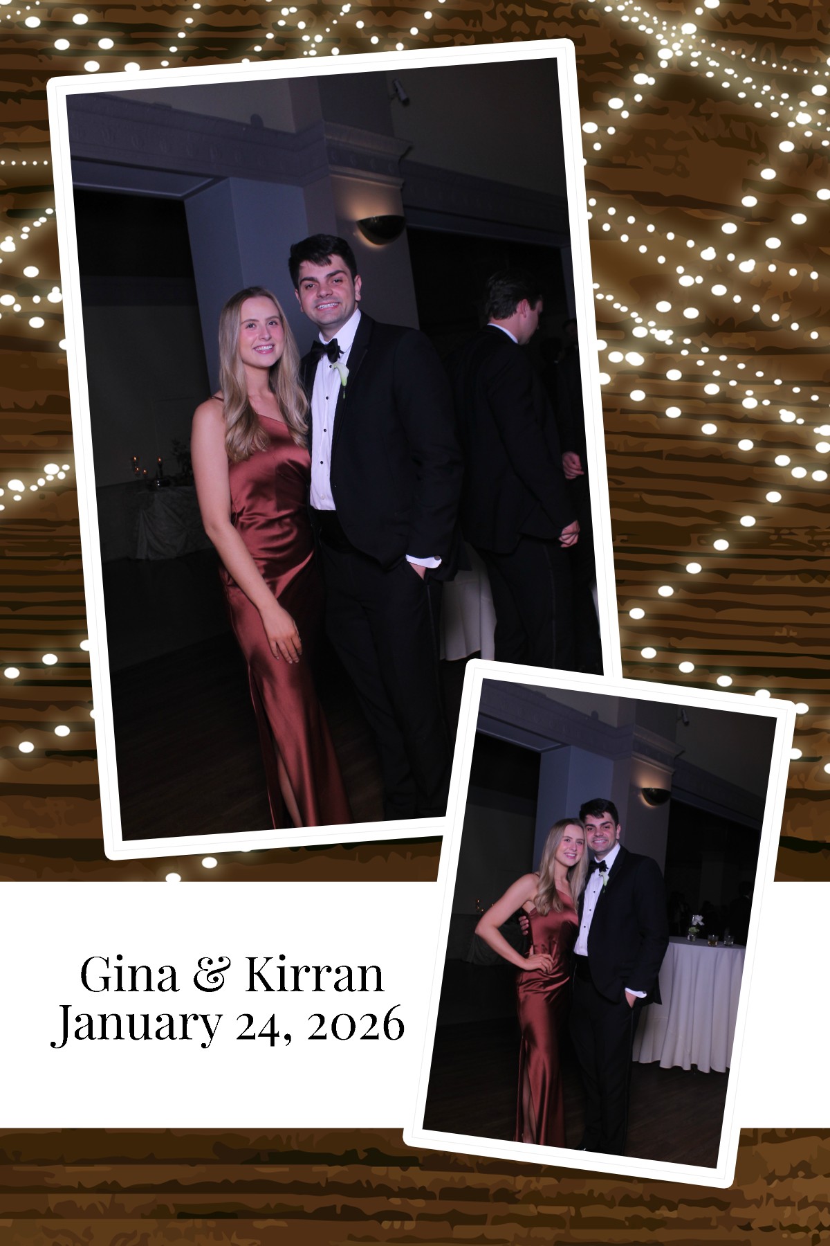 Gina & Kirran | View more photos from the event at gallery.photoboothcincy.com/u/PhotoBoothCincy/Gina-Kirran