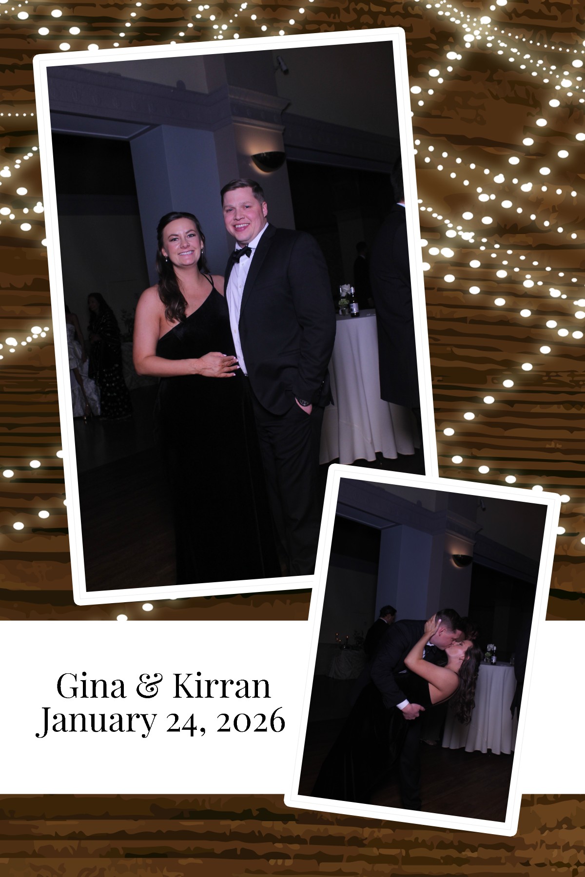 Gina & Kirran | View more photos from the event at gallery.photoboothcincy.com/u/PhotoBoothCincy/Gina-Kirran