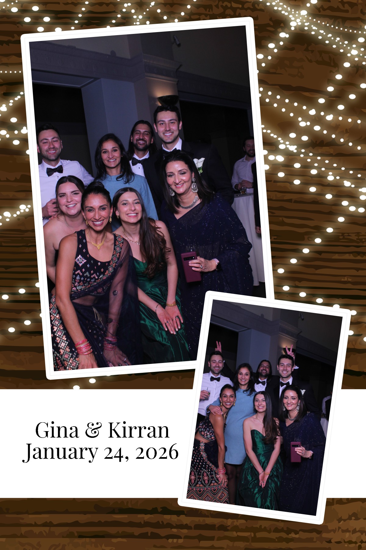 Gina & Kirran | View more photos from the event at gallery.photoboothcincy.com/u/PhotoBoothCincy/Gina-Kirran