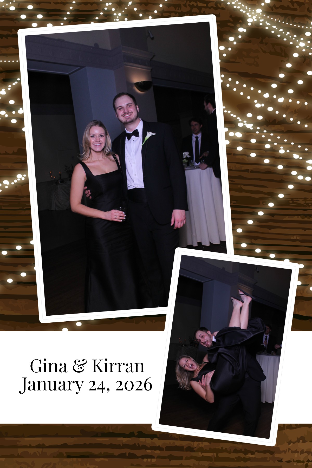 Gina & Kirran | View more photos from the event at gallery.photoboothcincy.com/u/PhotoBoothCincy/Gina-Kirran