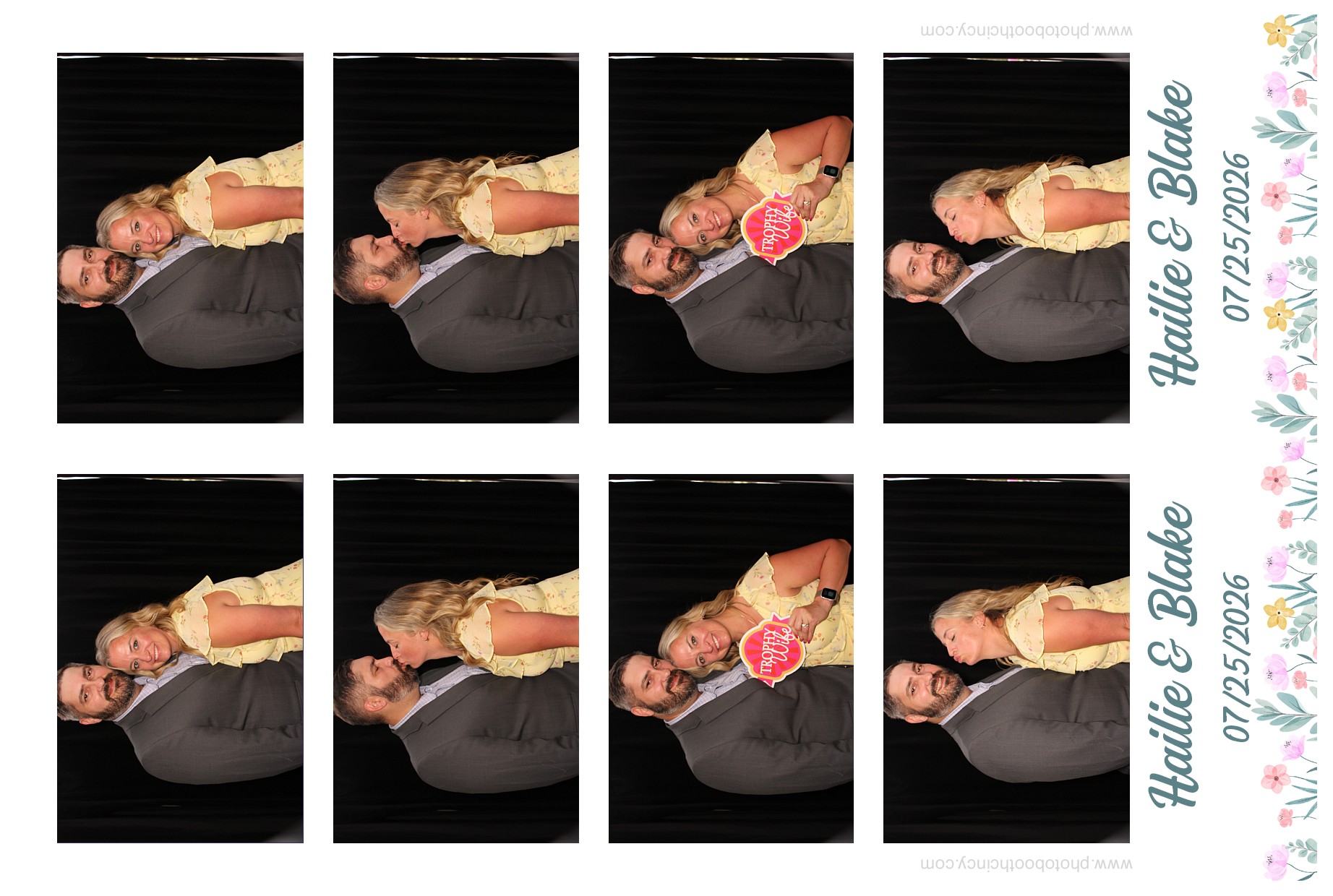 Hailie & Blake | View more photos from the event at gallery.photoboothcincy.com/u/PhotoBoothCincy/Hailie-Blake