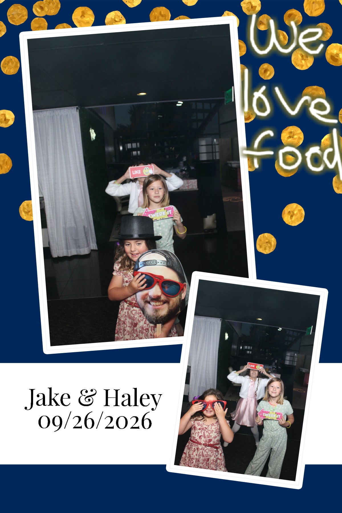 Haley & Jake | View more photos from the event at gallery.photoboothcincy.com/u/PhotoBoothCincy/Haley-Jake-0