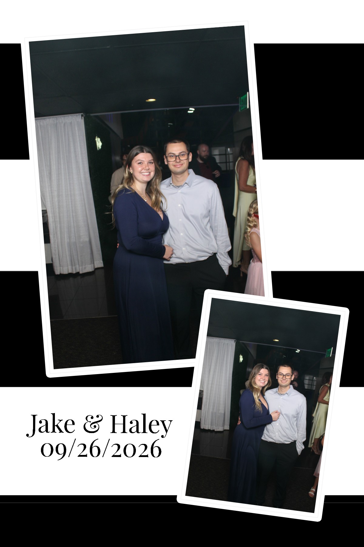 Haley & Jake | View more photos from the event at gallery.photoboothcincy.com/u/PhotoBoothCincy/Haley-Jake-0