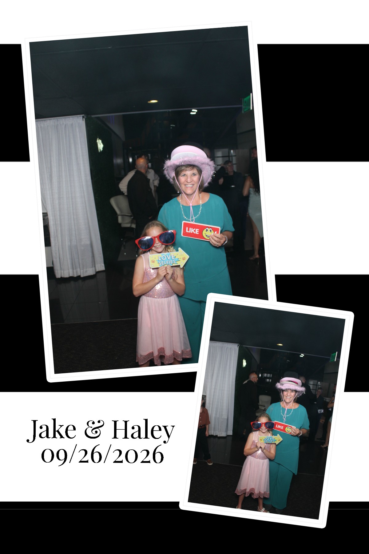 Haley & Jake | View more photos from the event at gallery.photoboothcincy.com/u/PhotoBoothCincy/Haley-Jake-0